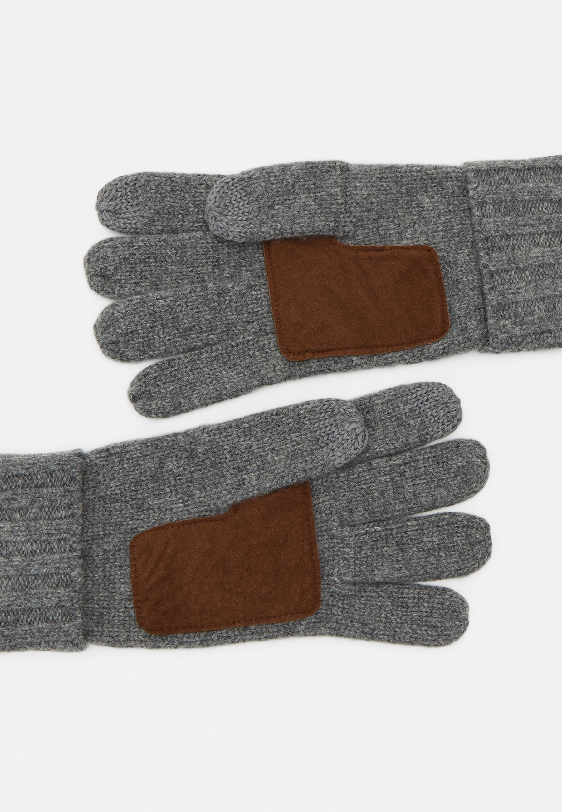 Polo Ralph Lauren GLOVE UNISEX - Gloves - fawn grey/grey