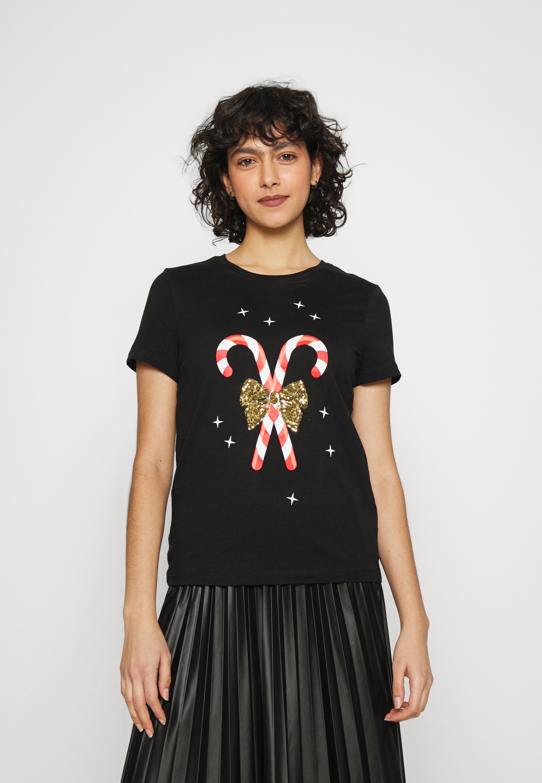 ONLY ONLXMAS YRSA CHRISTMAS  - Print T-shirt - black