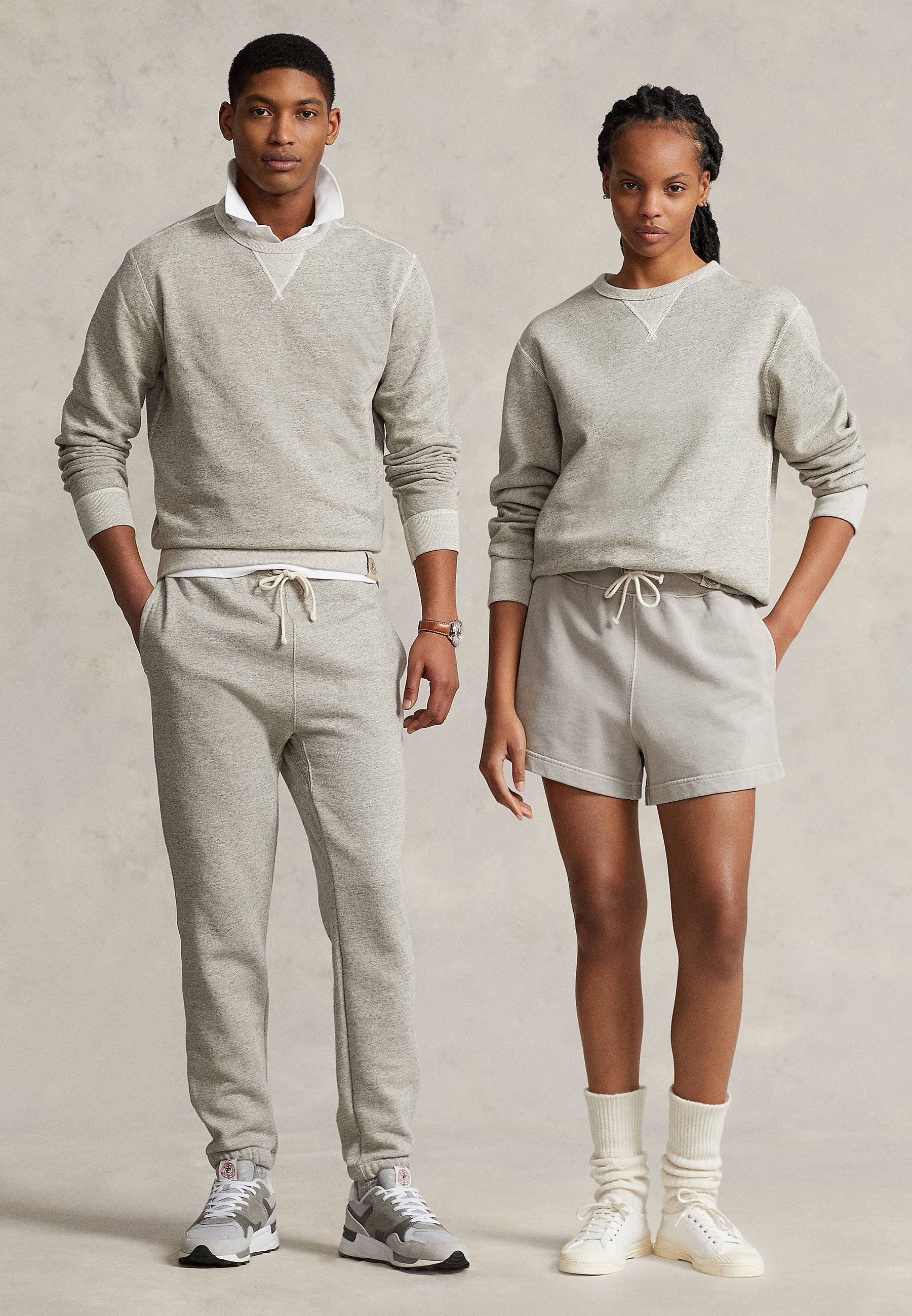 Polo Ralph Lauren LONG SLEEVE UNISEX - Sweatshirt - heather/light grey