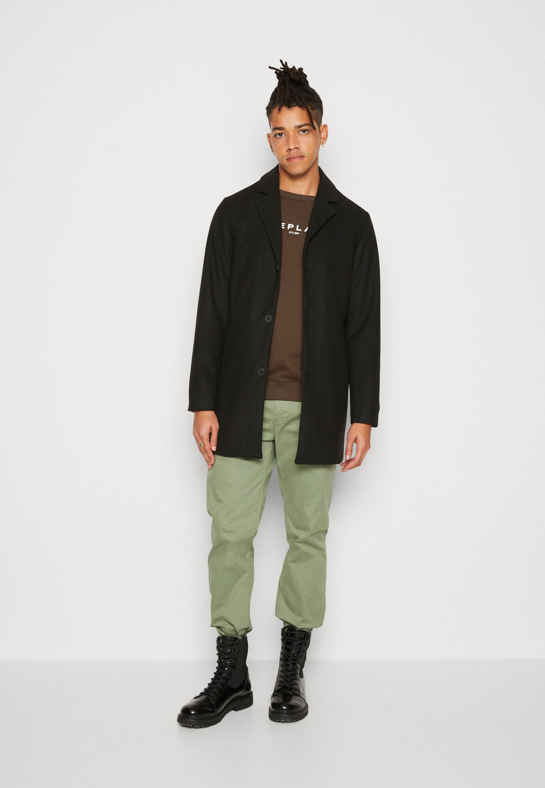 Scotch & Soda REGULAR SLIM STUART - Chinos - army/green