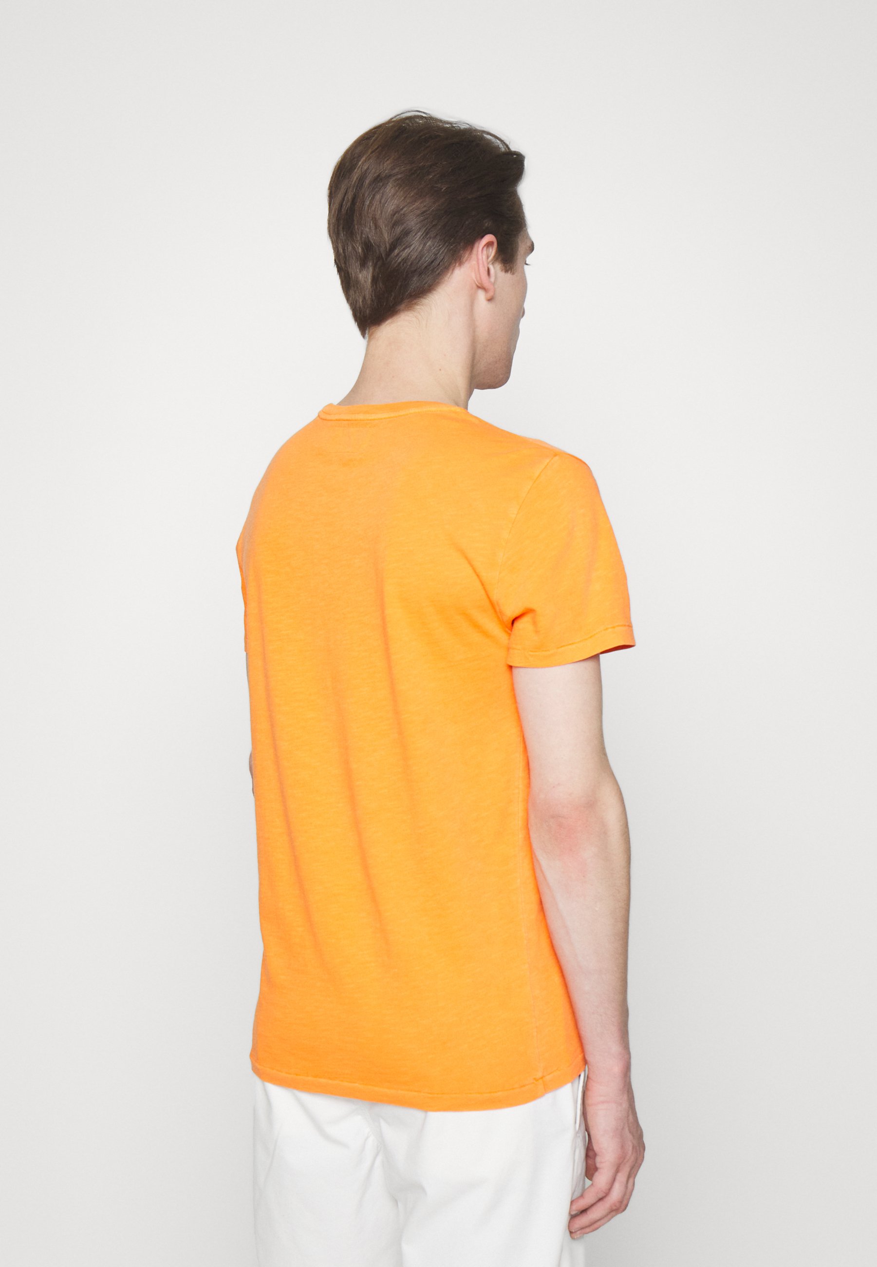 Polo Ralph Lauren CUSTOM SLIM FIT POCKET - Basic T-shirt - sailing orange/orange