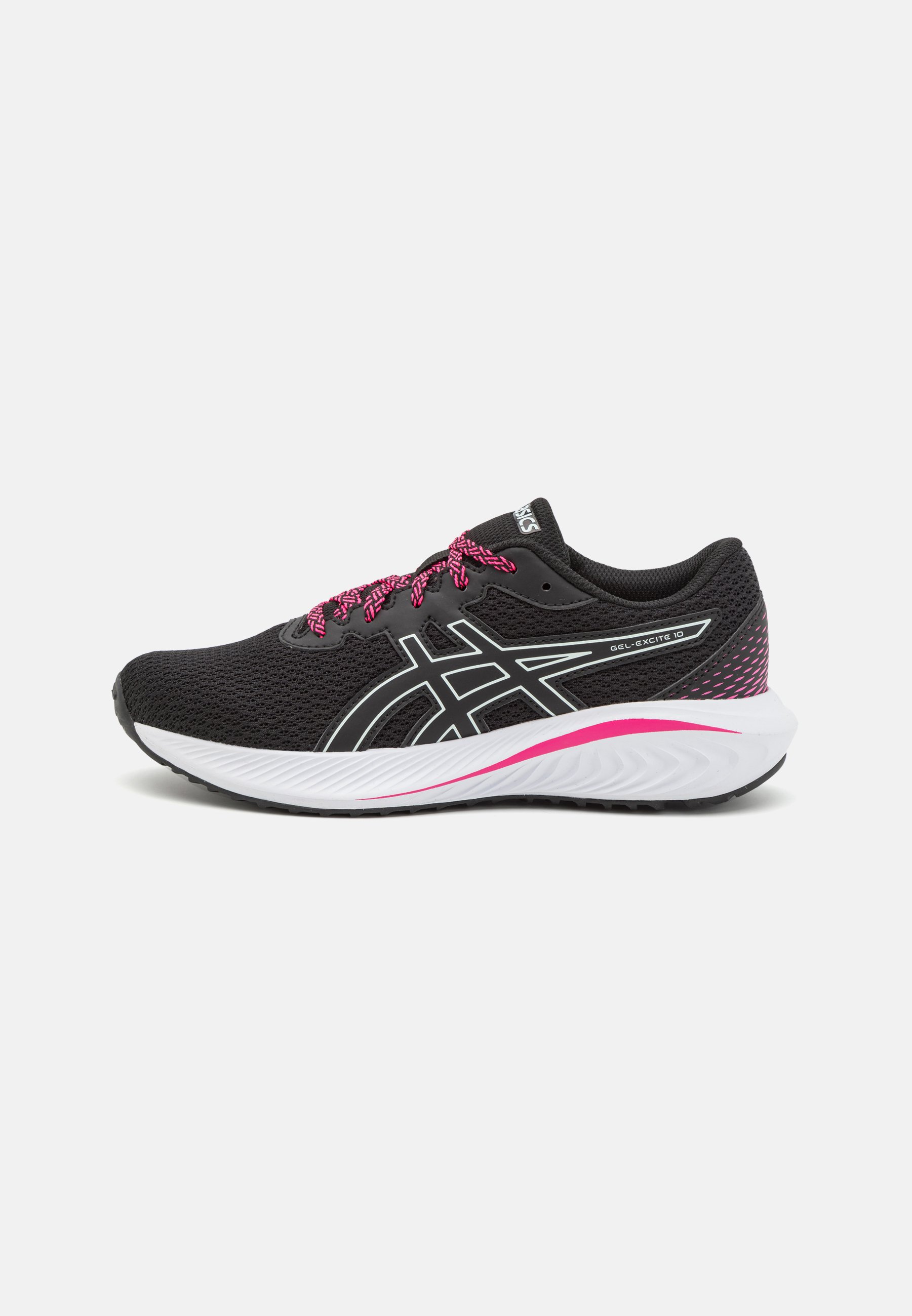 ASICS GEL EXCITE UNISEX - Neutral running shoes - black/pure aqua/black