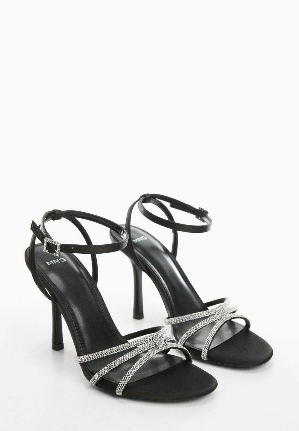 Mango CORA - Sandals - zwart/black