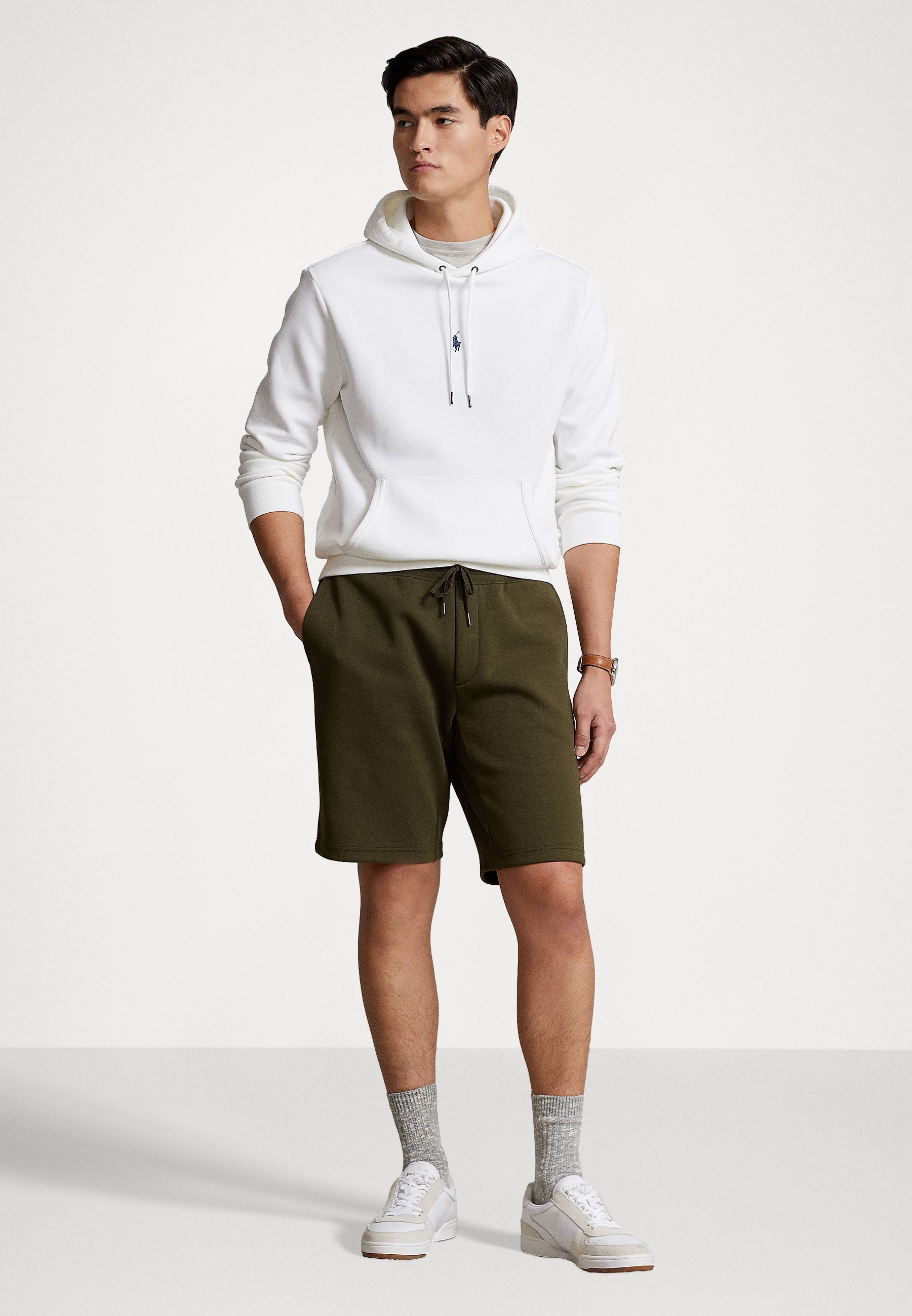 Polo Ralph Lauren LONG SLEEVE - Sweatshirt - white