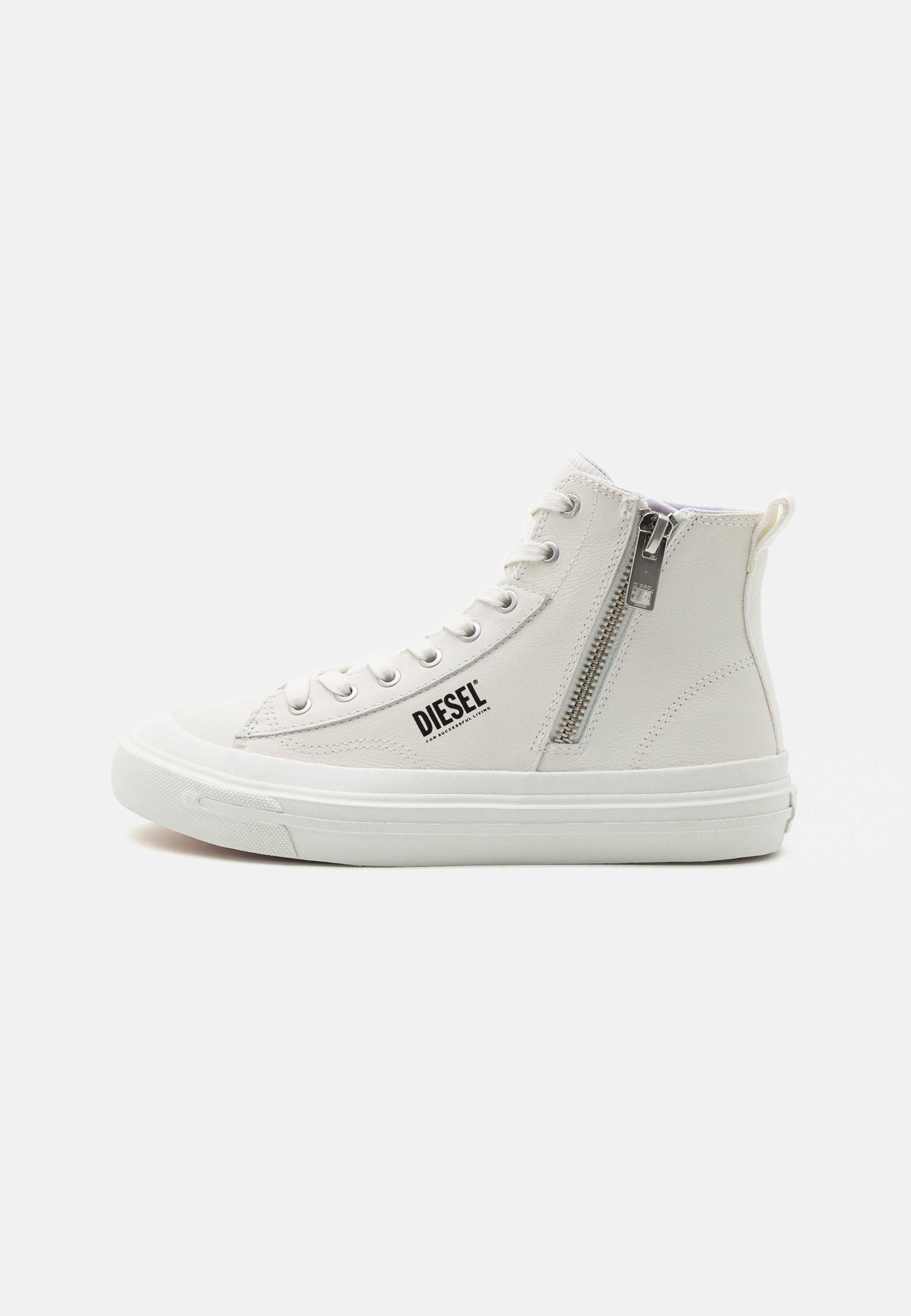 Diesel S-ATHOS DV MID - High-top trainers - white