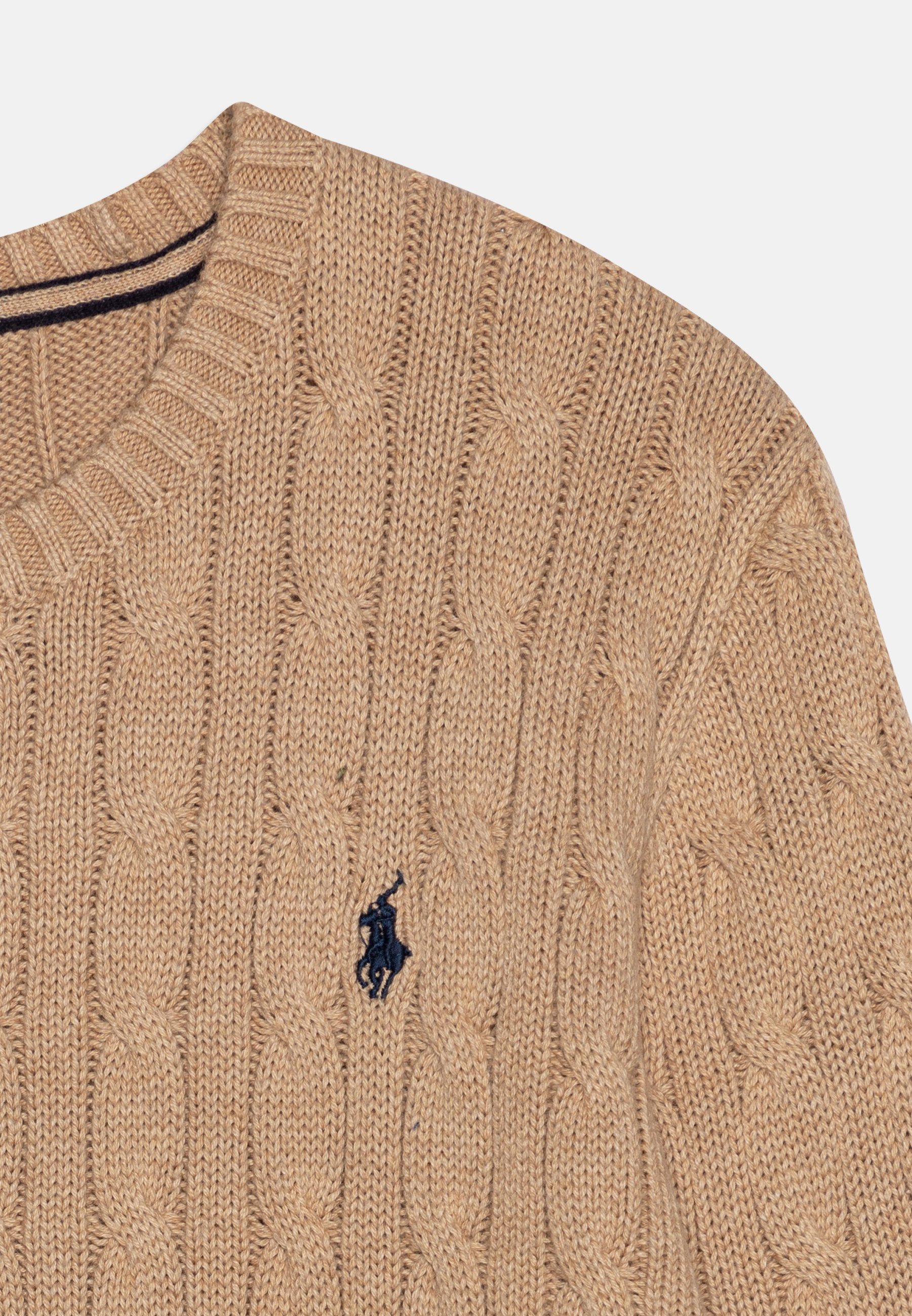 Polo Ralph Lauren CABLE  - Jumper - new camel melange/camel