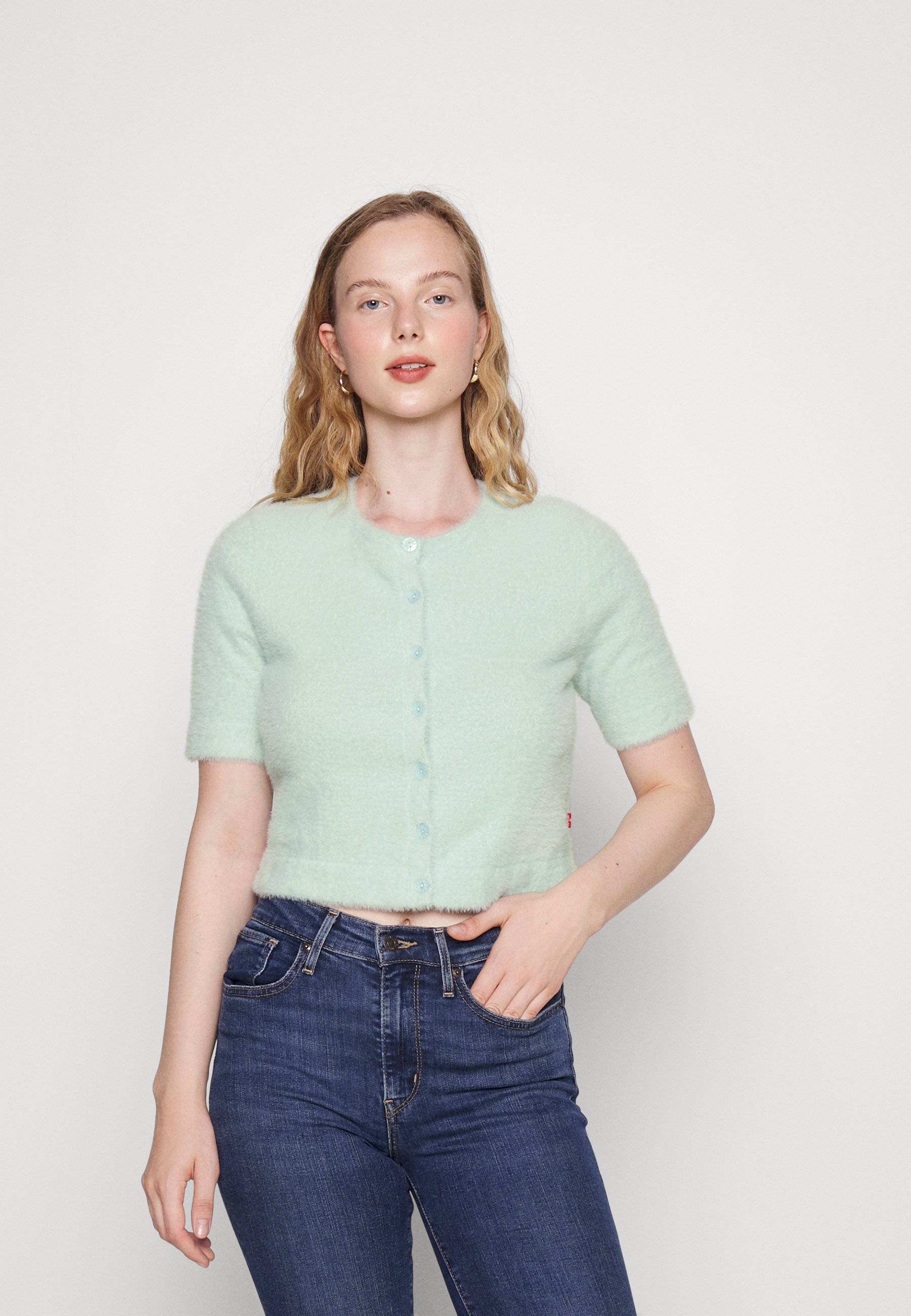 Levi's® SANDY SWEATER - Cardigan - starlight blue/blue