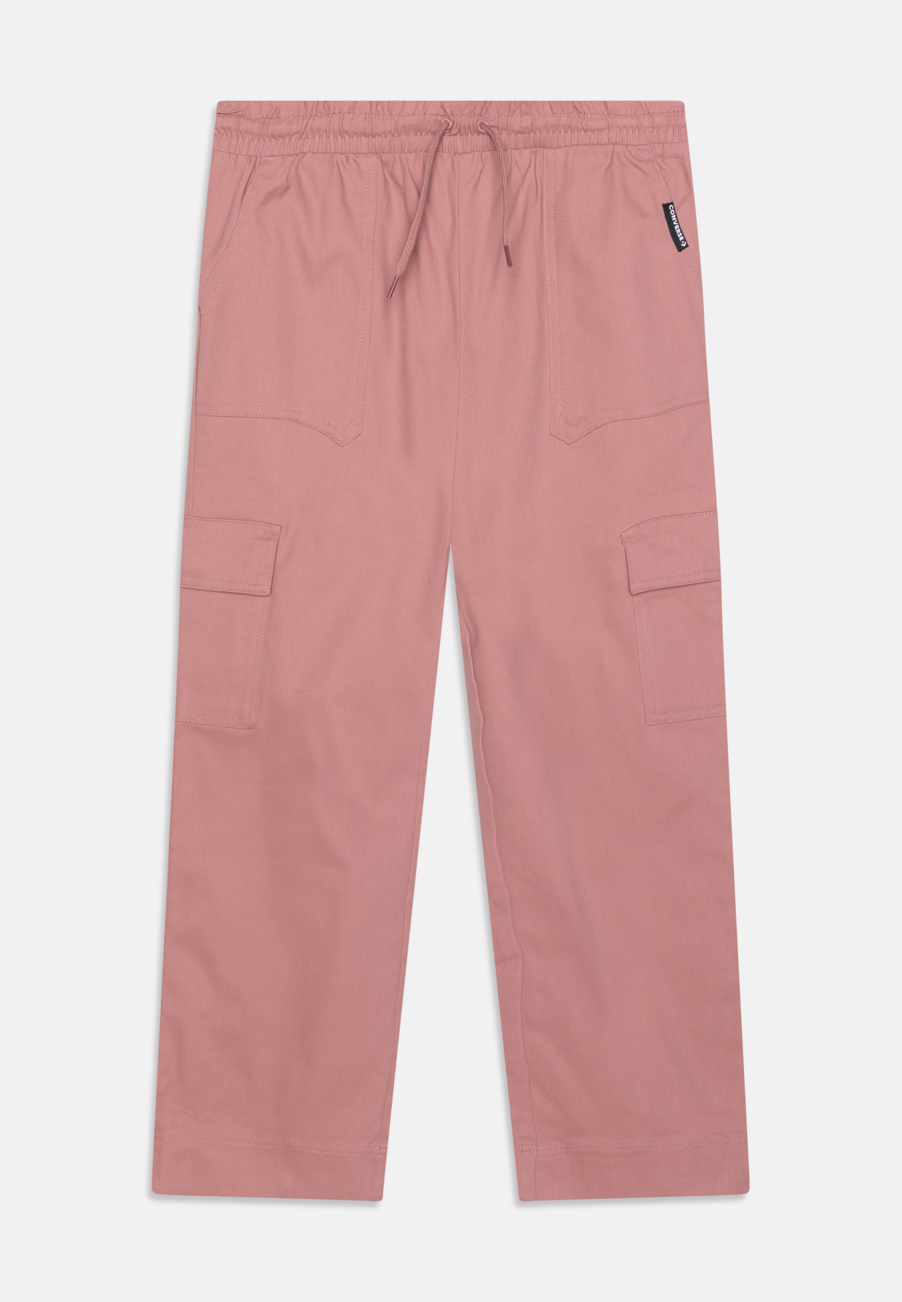 Converse PAPERBAG WIDE LEG PANT - Cargo trousers - night flamingo/pink