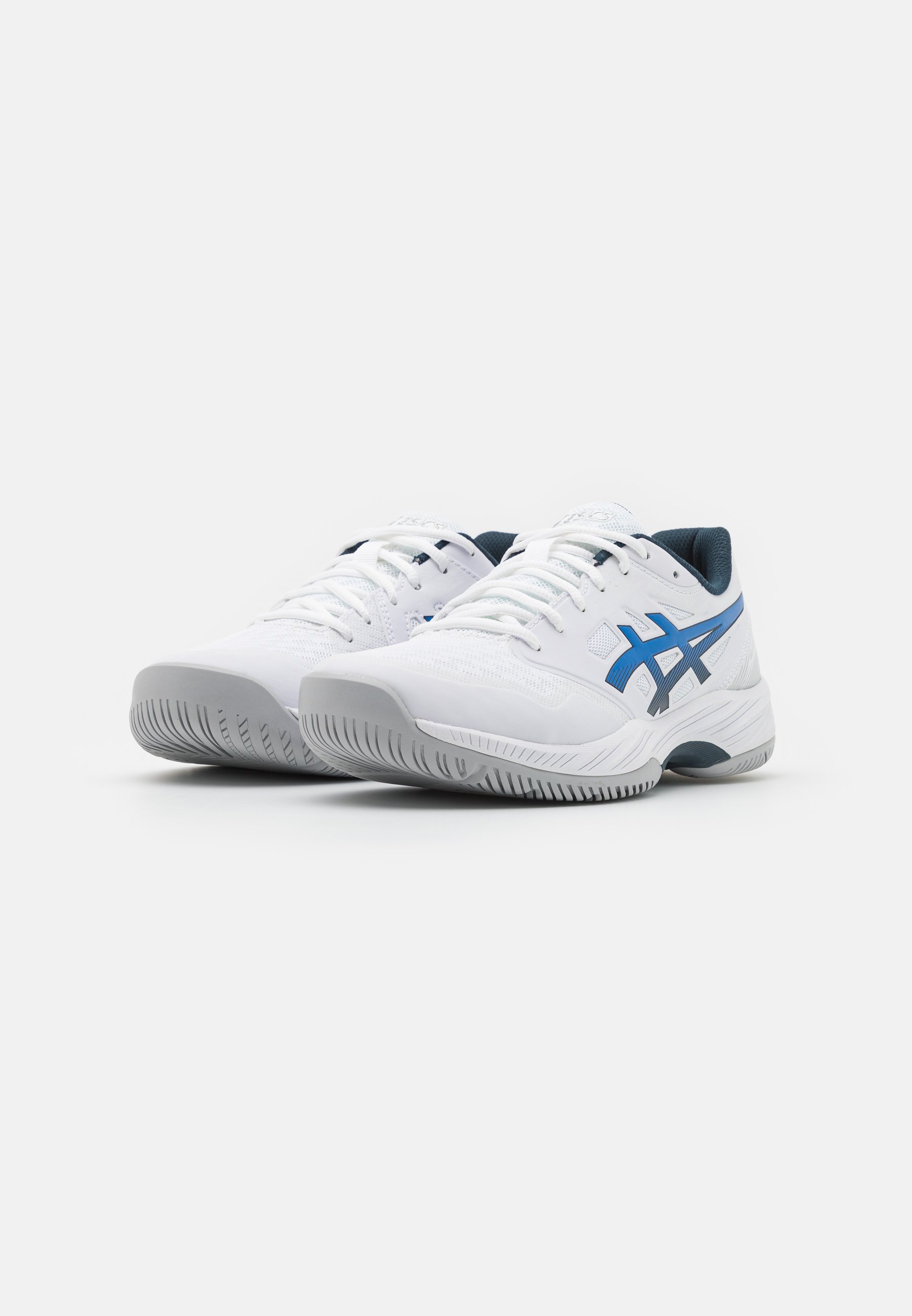 ASICS GEL-COURT HUNTER 2 - Handball shoes - white/illusion blue/white