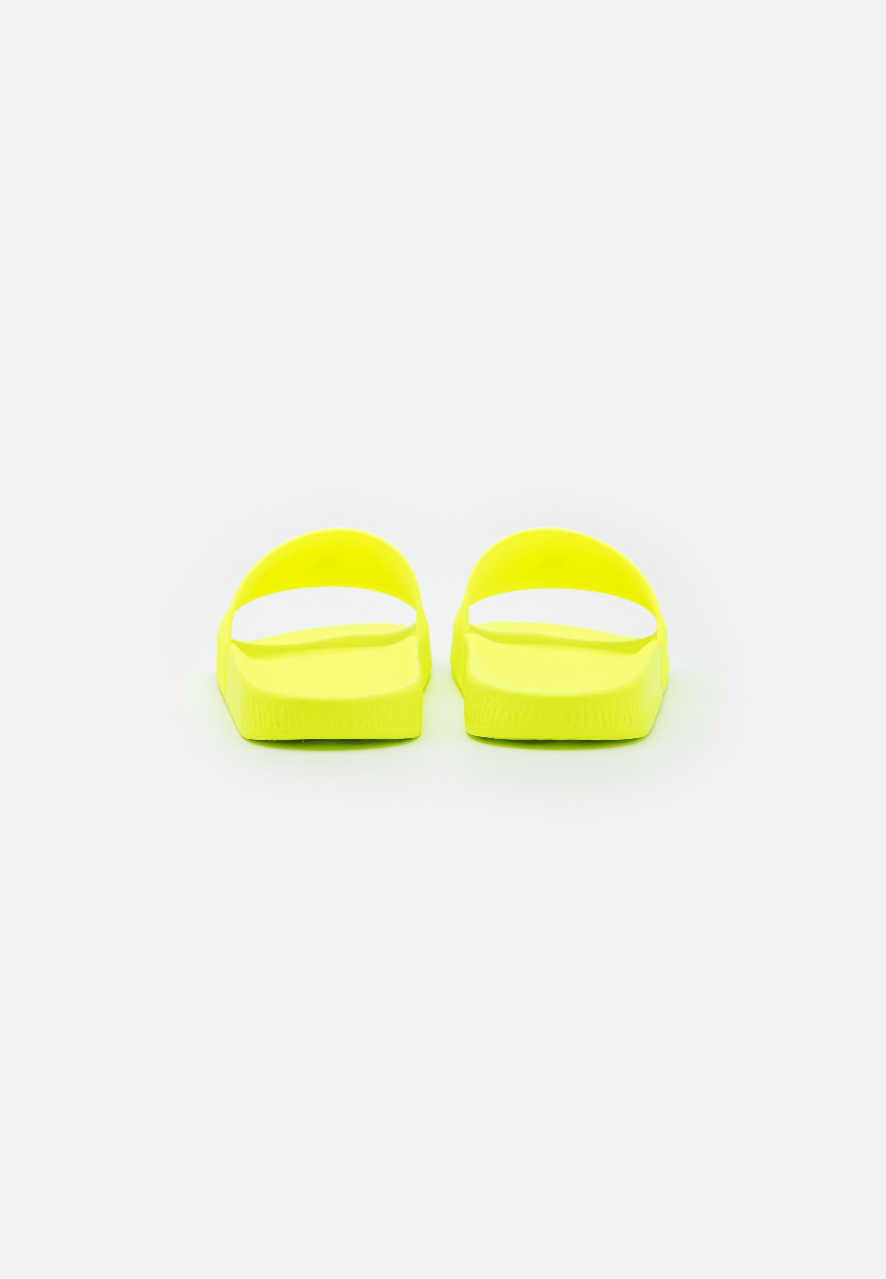 Polo Ralph Lauren SLIDE UNISEX - Pool slides - safety yellow/white/yellow