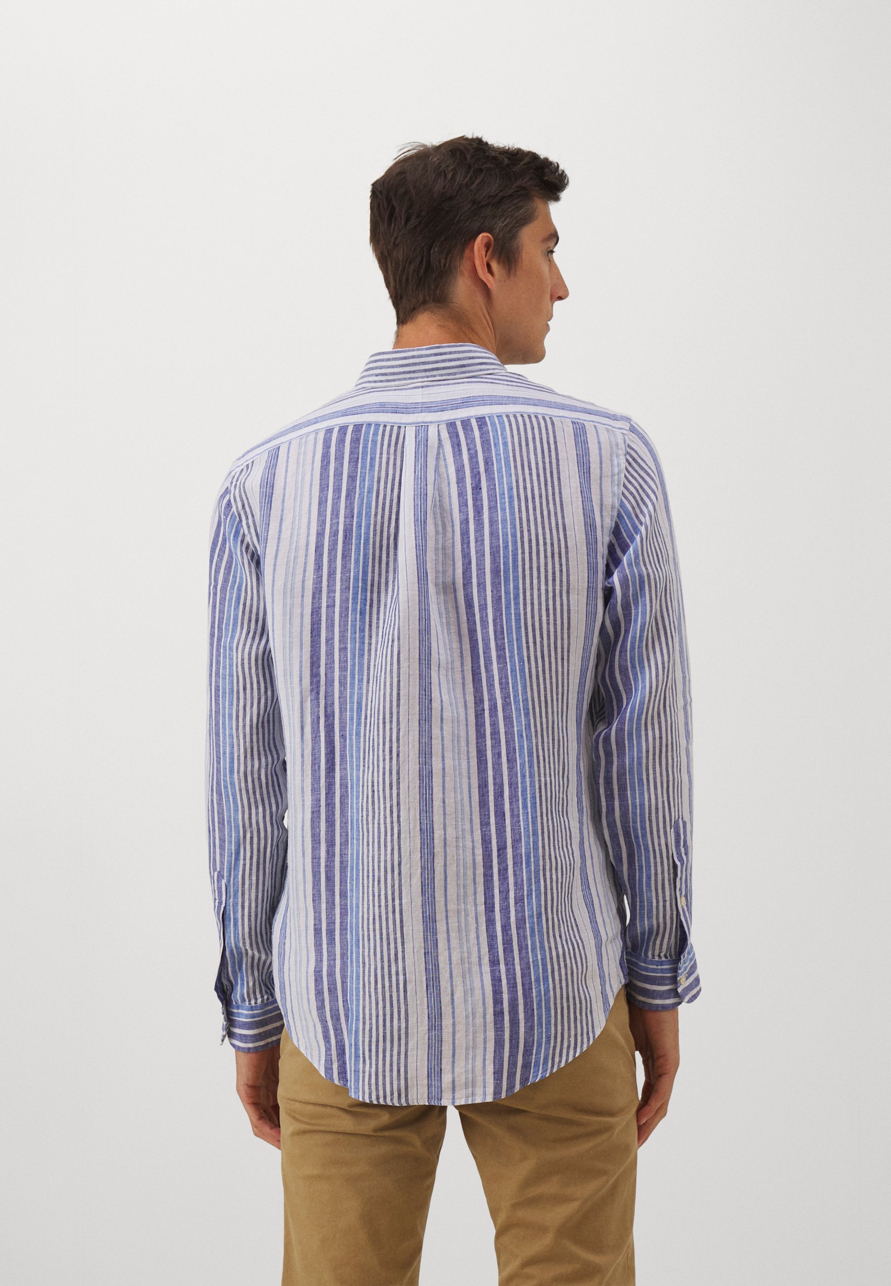 Polo Ralph Lauren LONG SLEEVE - Shirt - blue multi/multi-coloured