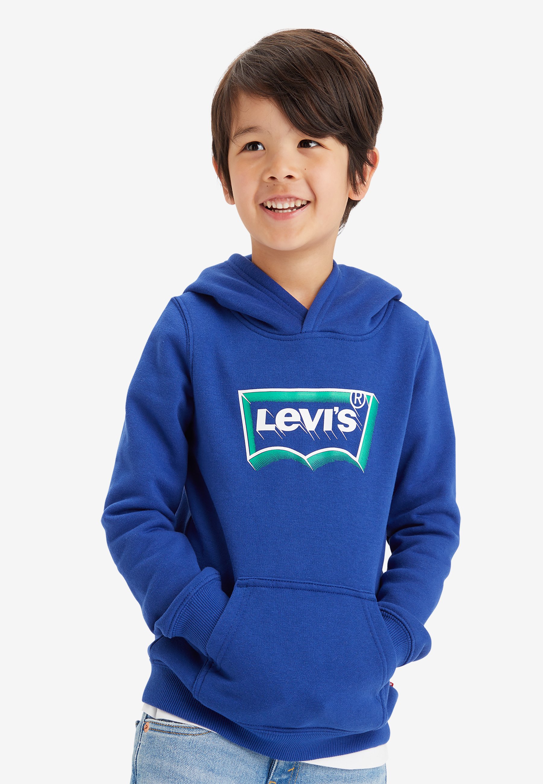 Levi's® BATWING FILL HOODIE - Hoodie - sodalite blue/blue