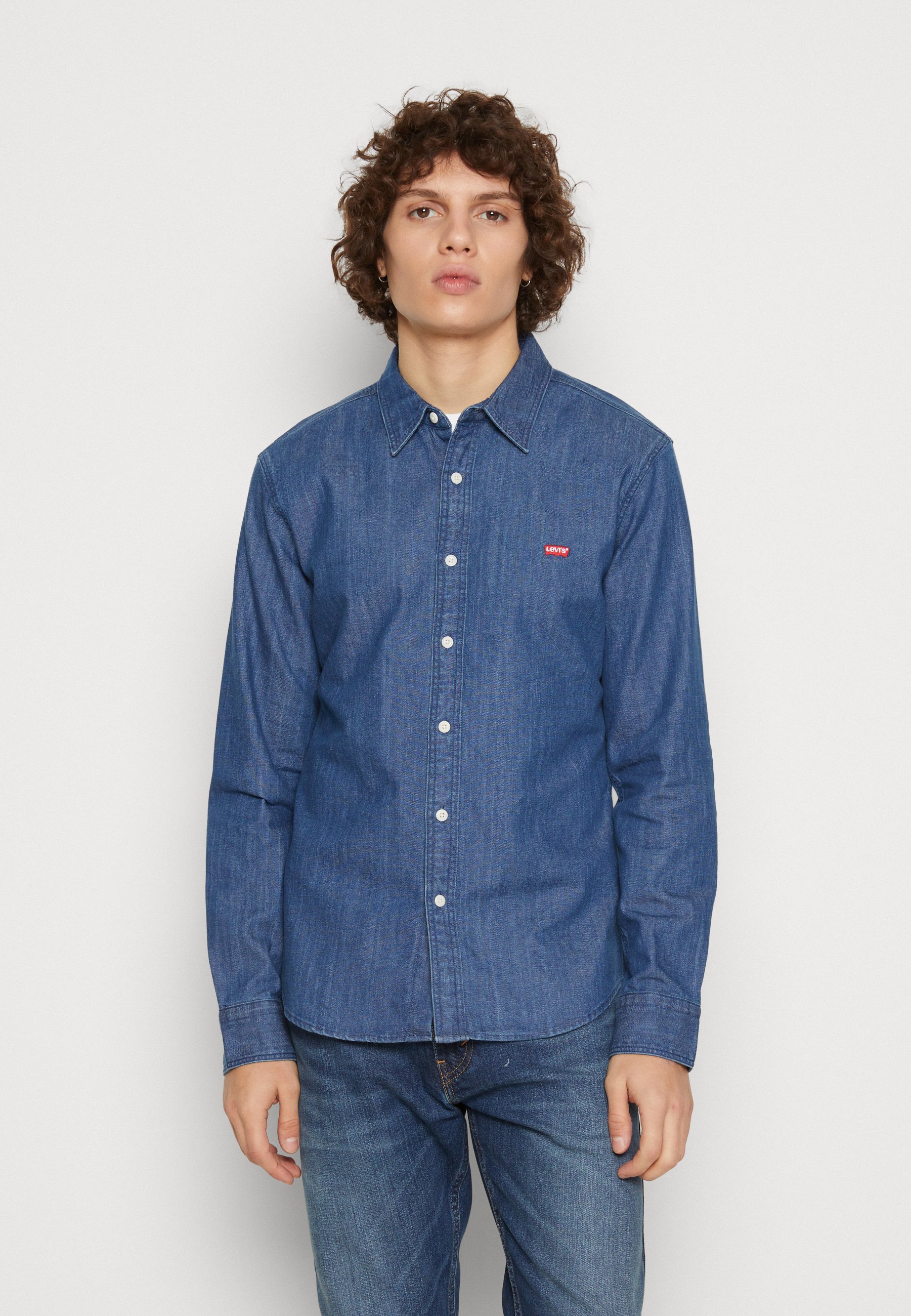 Levi's® BATTERY - Shirt - lyon/dark-blue denim