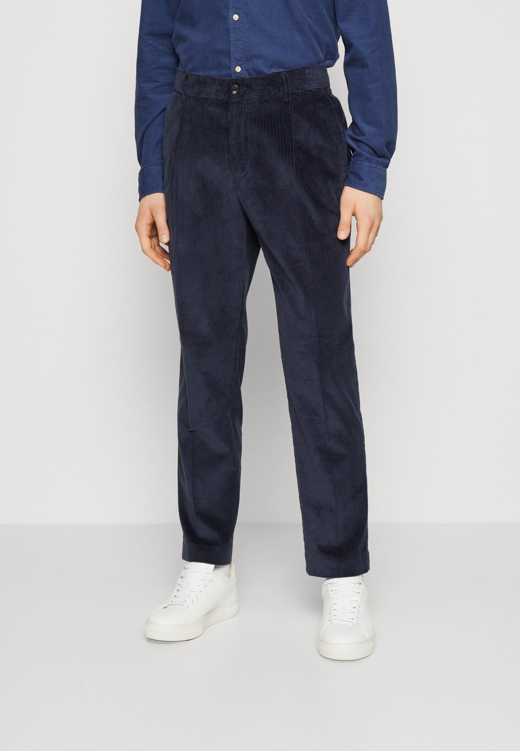 Scotch & Soda BLAKE PLEATED - Chinos - night/dark blue