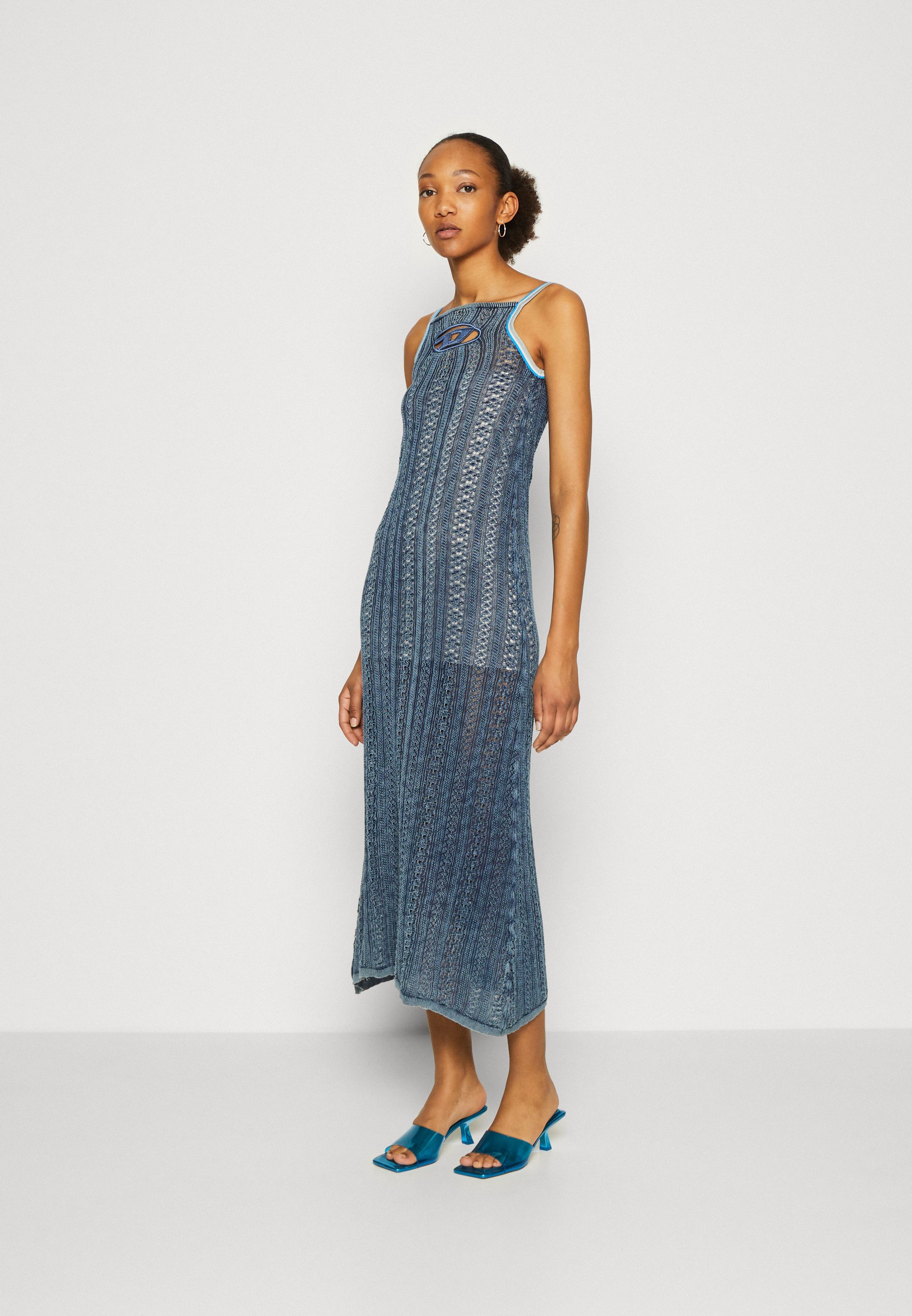 Diesel M-ILDRED - Jumper dress - blue