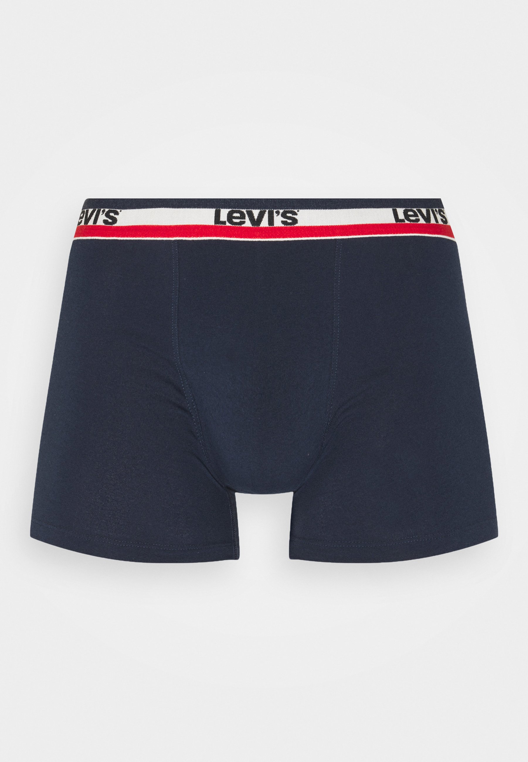 Levi's® LOGO BOXER BRIEF 3 PACK - Pants - navy/grey melange/dark blue