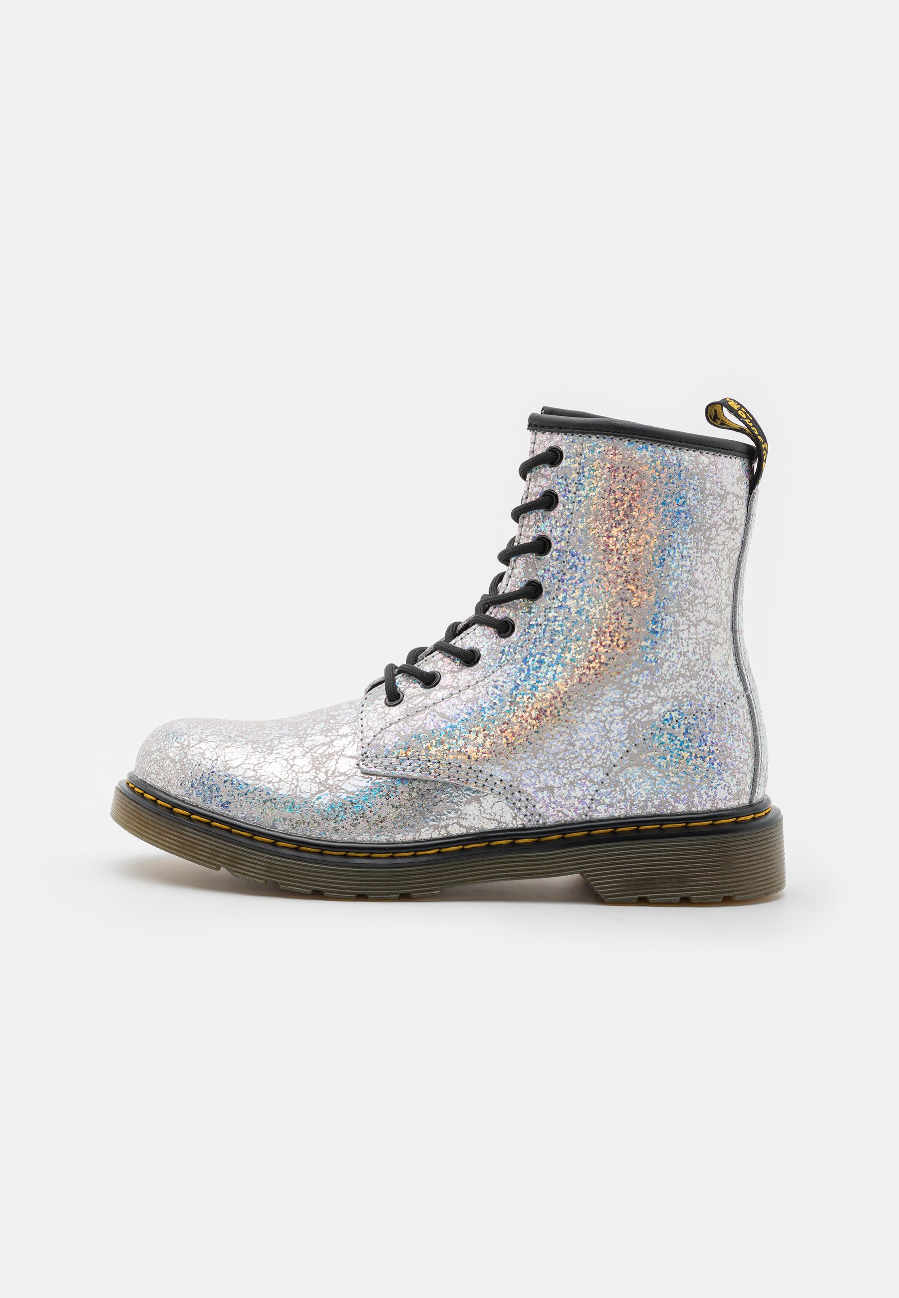 Dr. Martens 1460  - Lace-up ankle boots - grey/silver-coloured