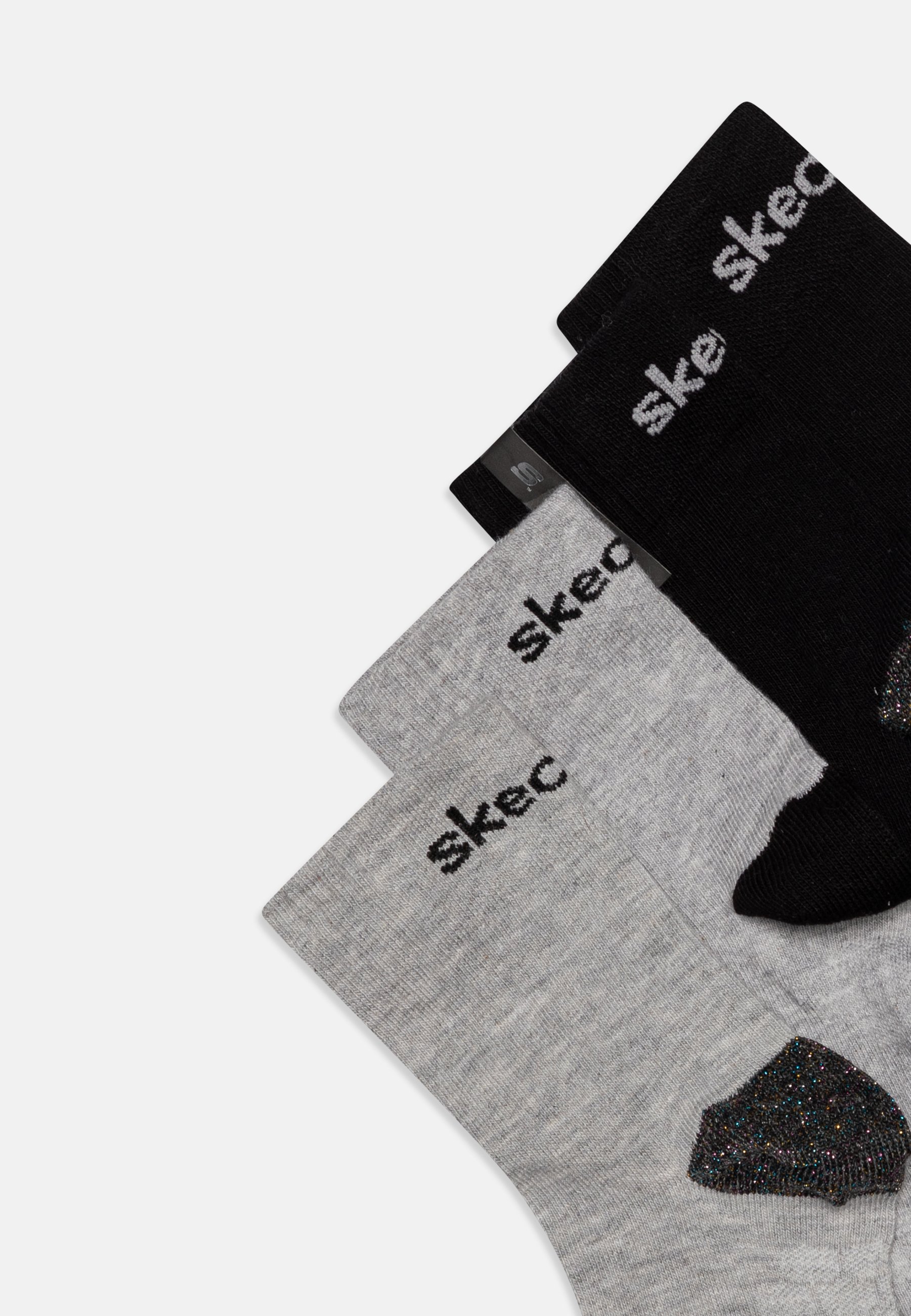 Skechers VENTAILATION UNISEX 8 PACK - Socks - black
