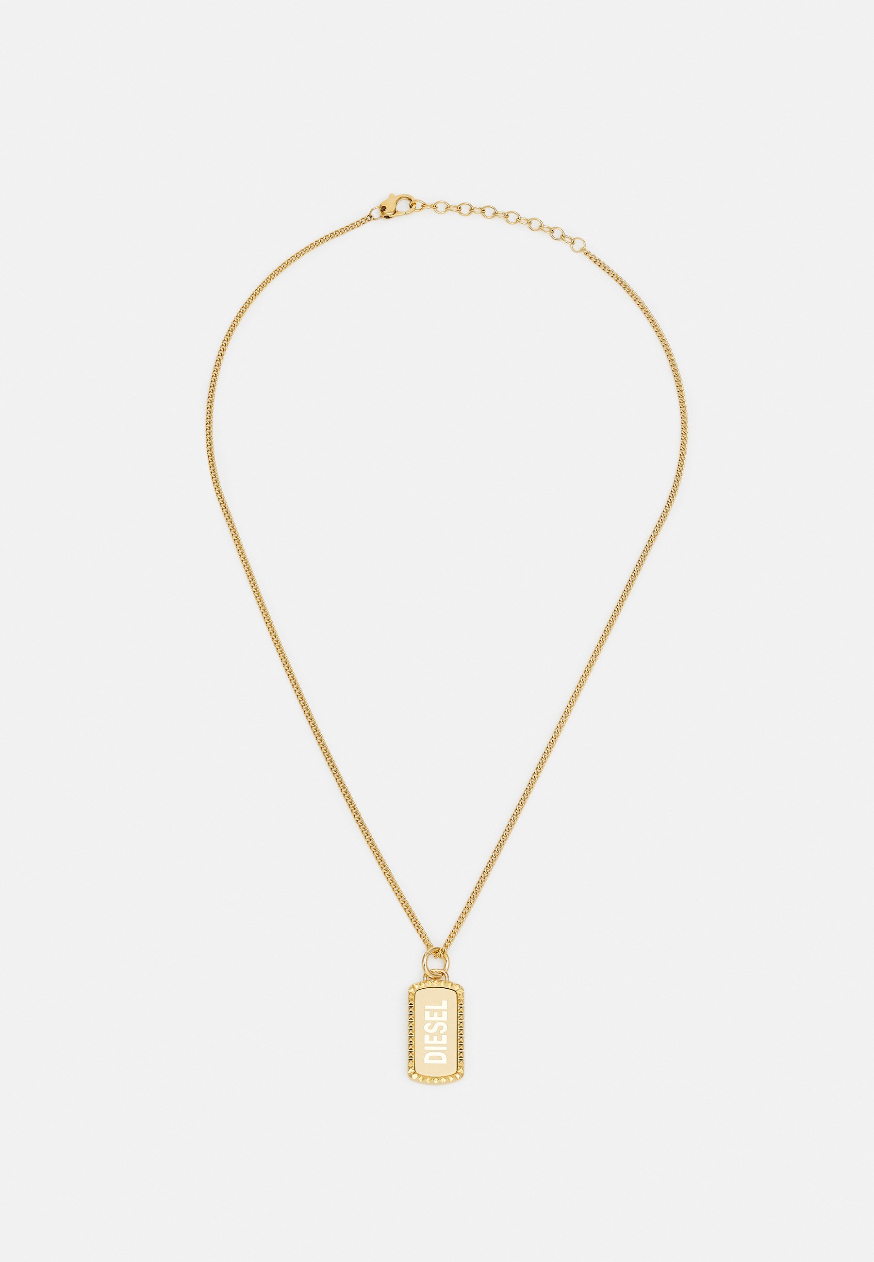 Diesel DIESEL STEEL STAINLESS STEEL NECKLACE - Necklace - gold-coloured