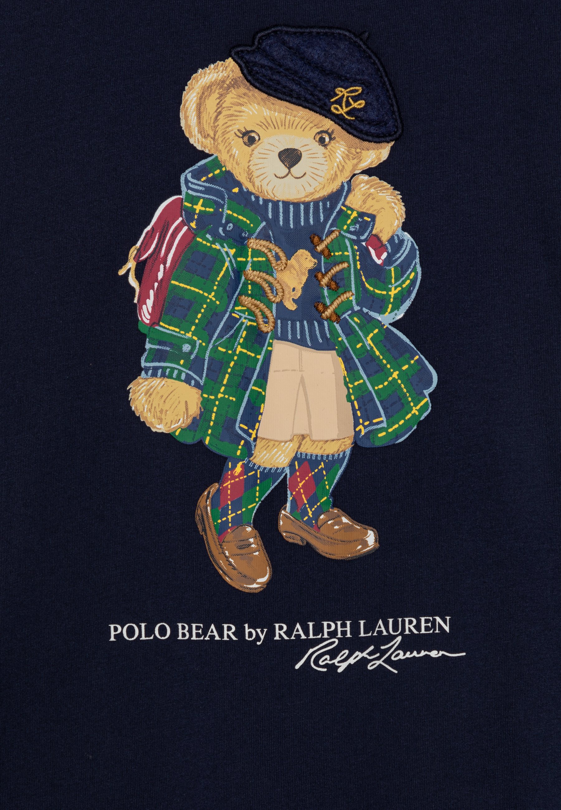 Polo Ralph Lauren BEAR  - Long sleeved top - refined navy/dark blue