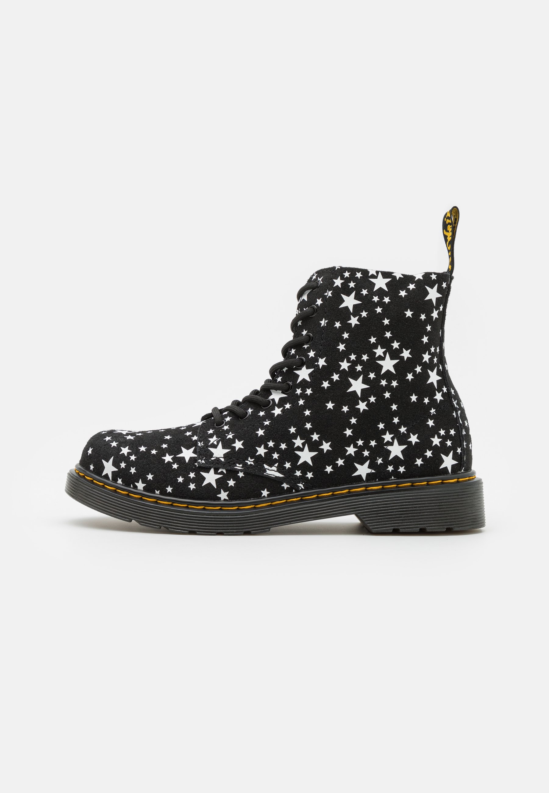 Dr. Martens 1460 PASCAL UNISEX - Lace-up ankle boots - black/white/black