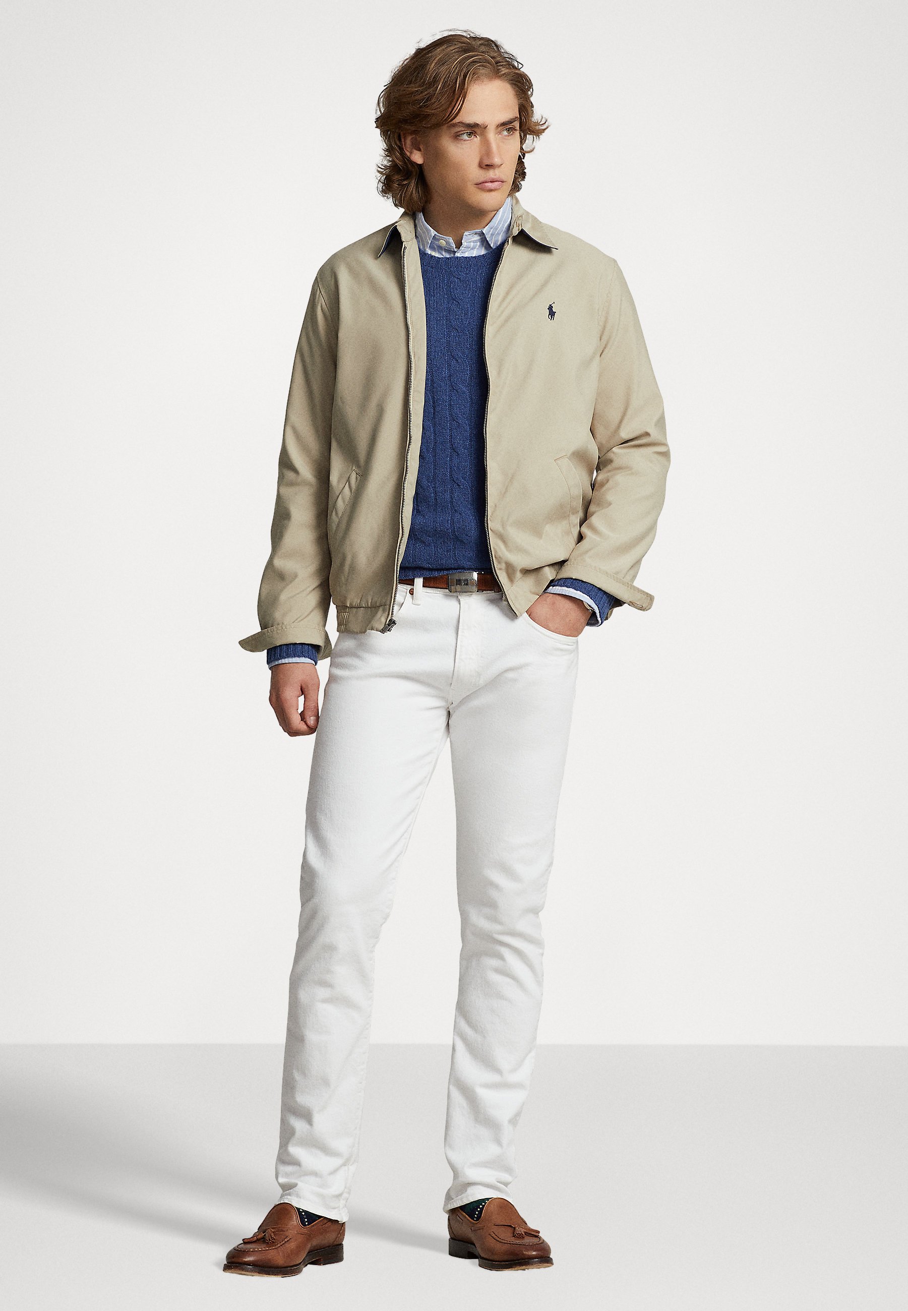 Polo Ralph Lauren BI-SWING - Windbreaker - khaki uniform/beige