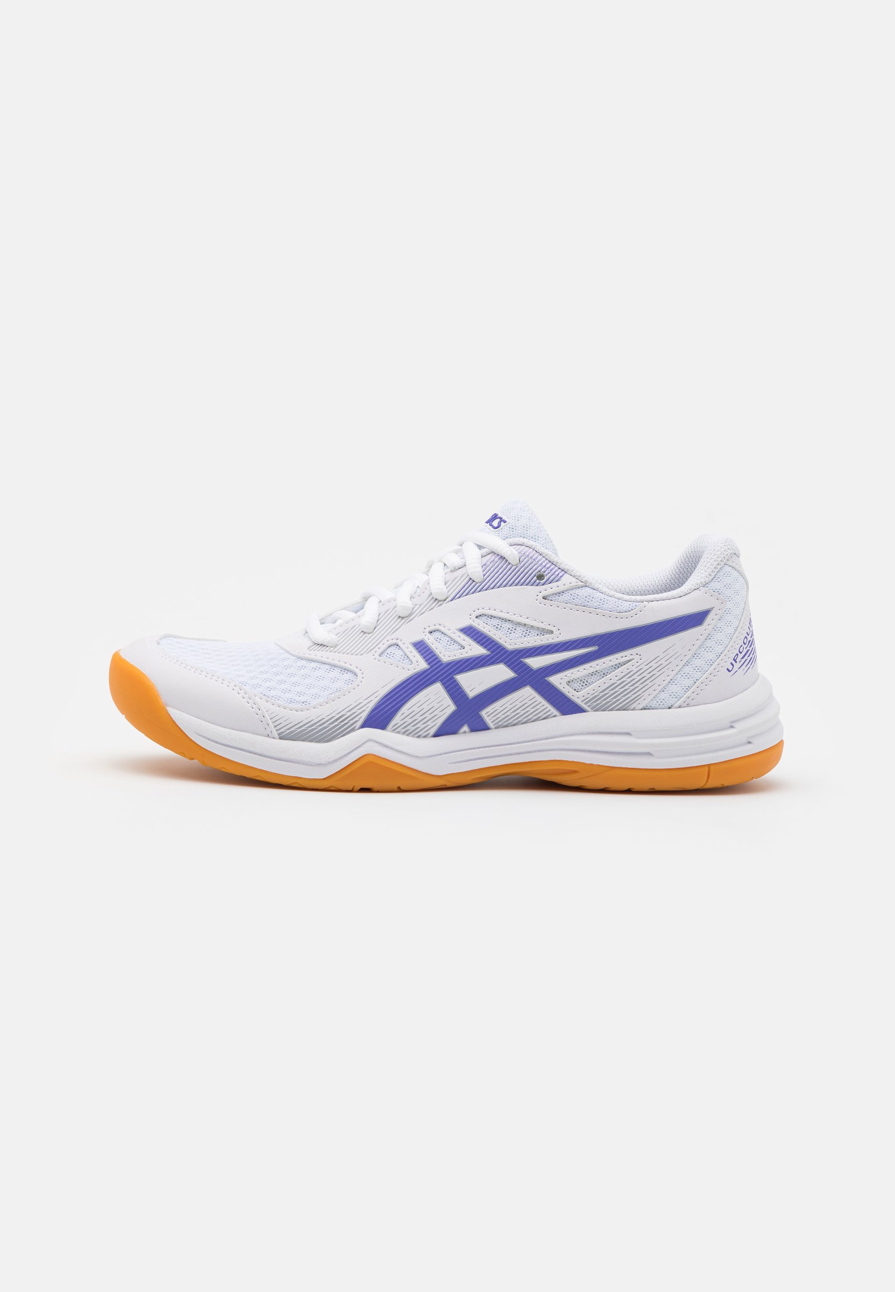 ASICS UPCOURT 5 - Volleyball shoes - white/blue violet/white