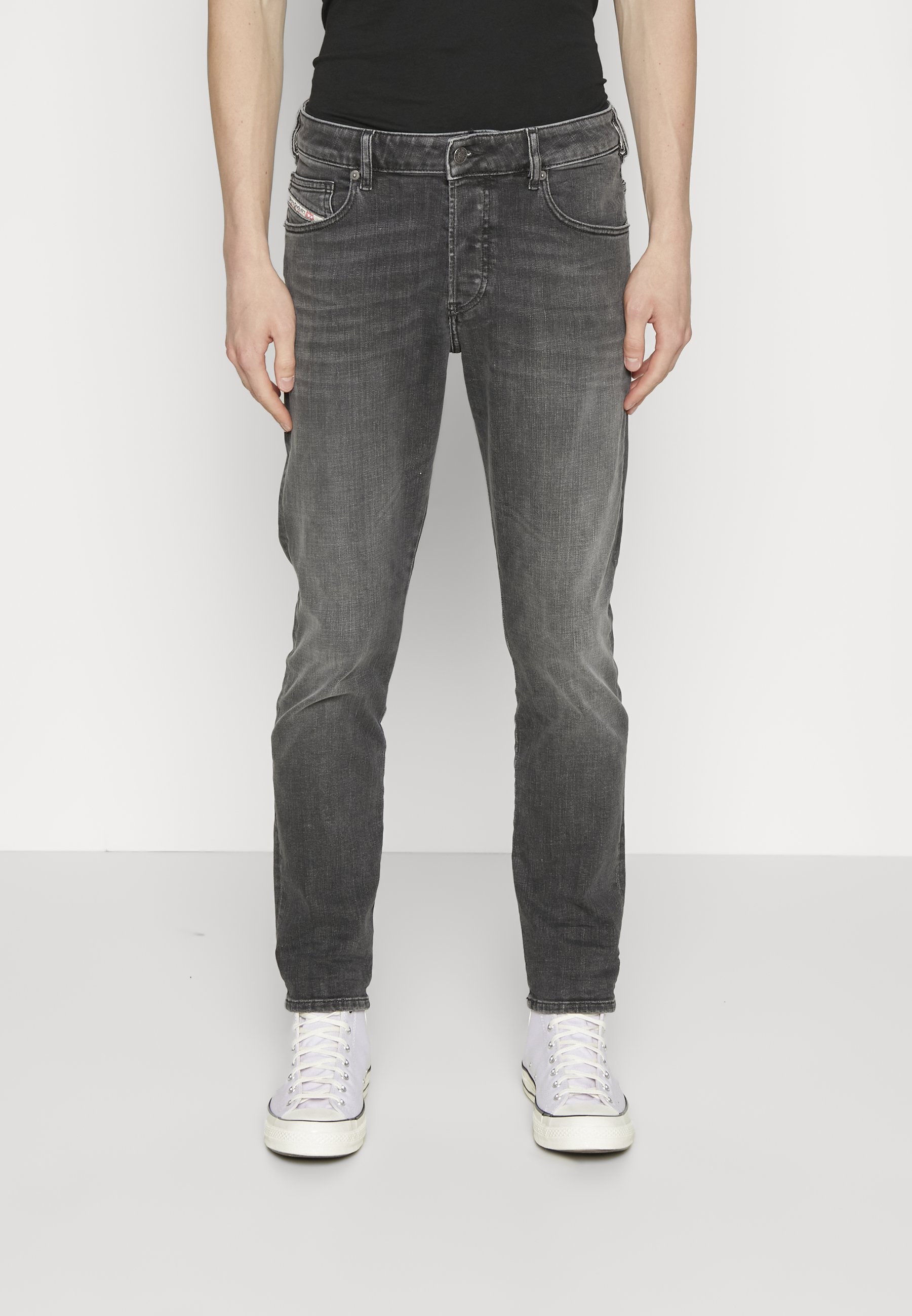 Diesel D-YENNOX - Straight leg jeans - 09g8202/grey denim