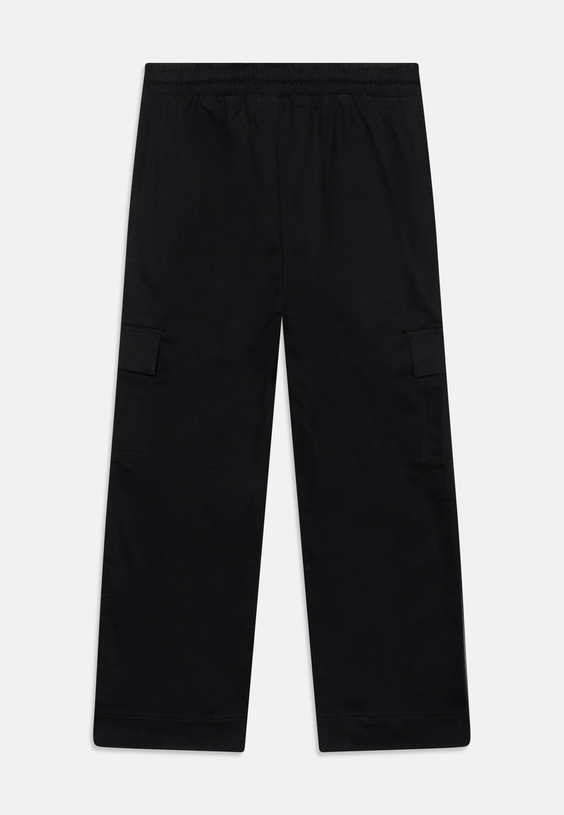 Converse PAPERBAG WIDE LEG PANT - Cargo trousers - black