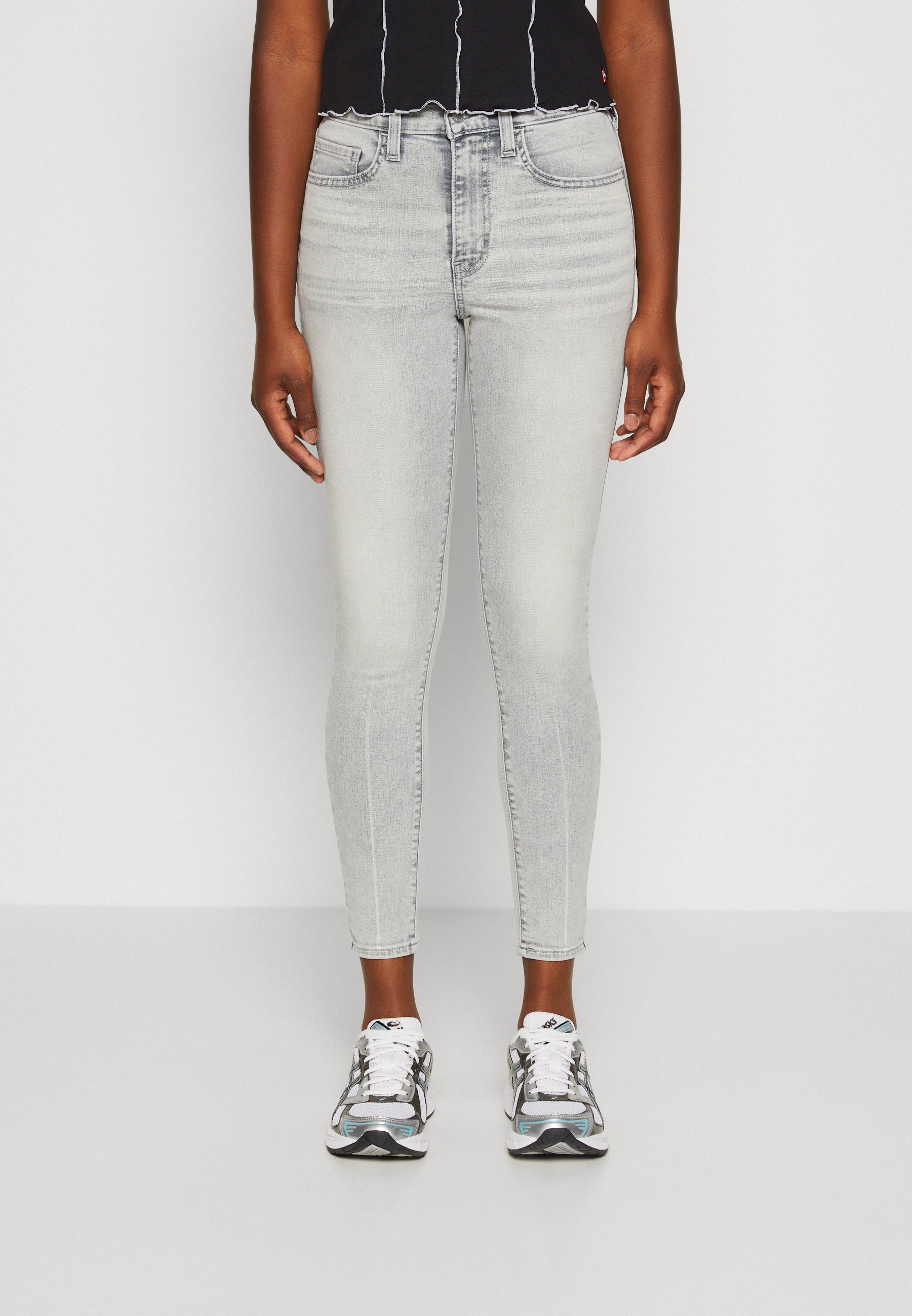 Levi's® 720™ HIGH RISE SUPER SKINNY - Jeans Skinny Fit - wandering where/grey denim