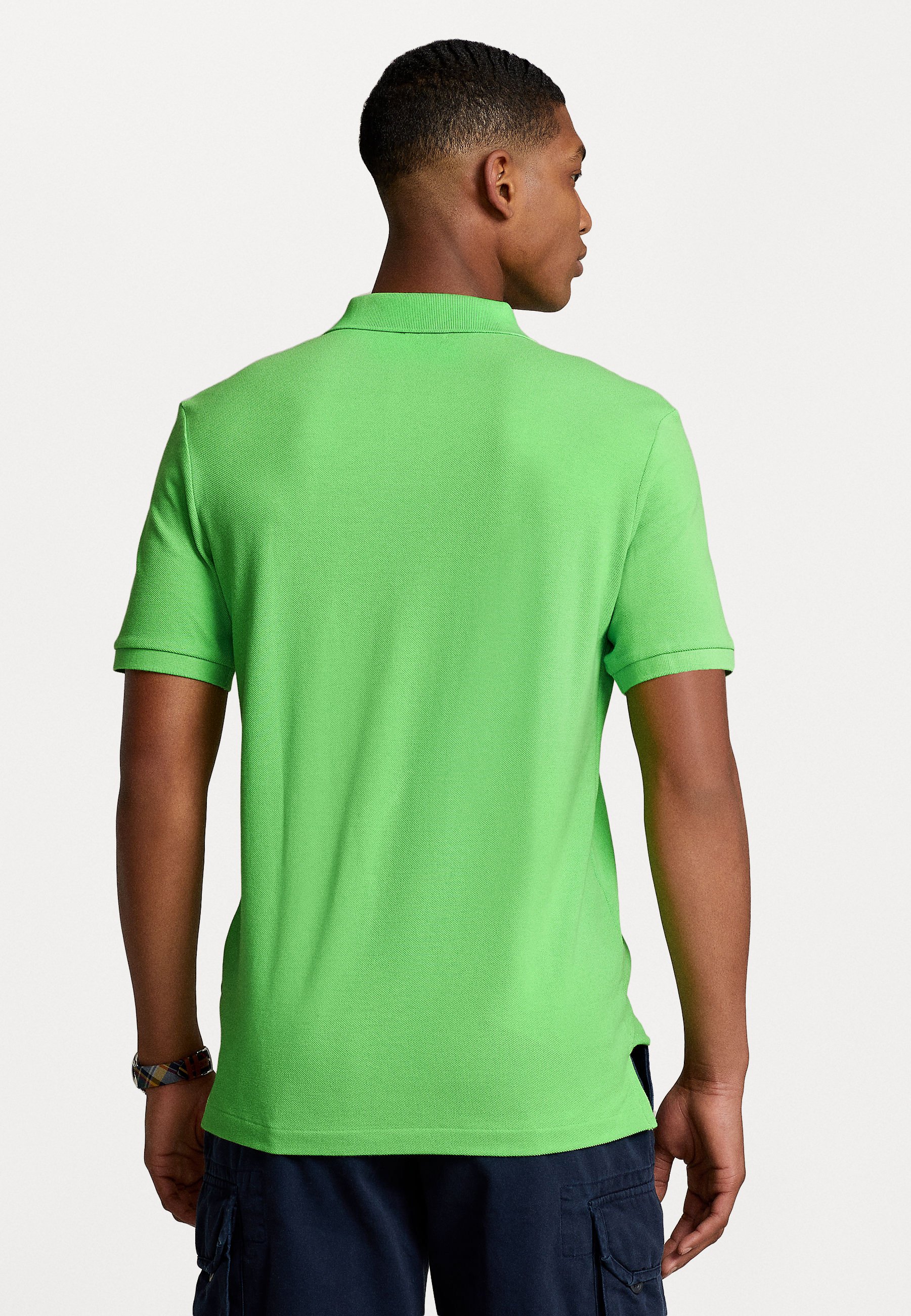 Polo Ralph Lauren CUSTOM SLIM FIT  - Polo shirt - kiwi lime/neon green