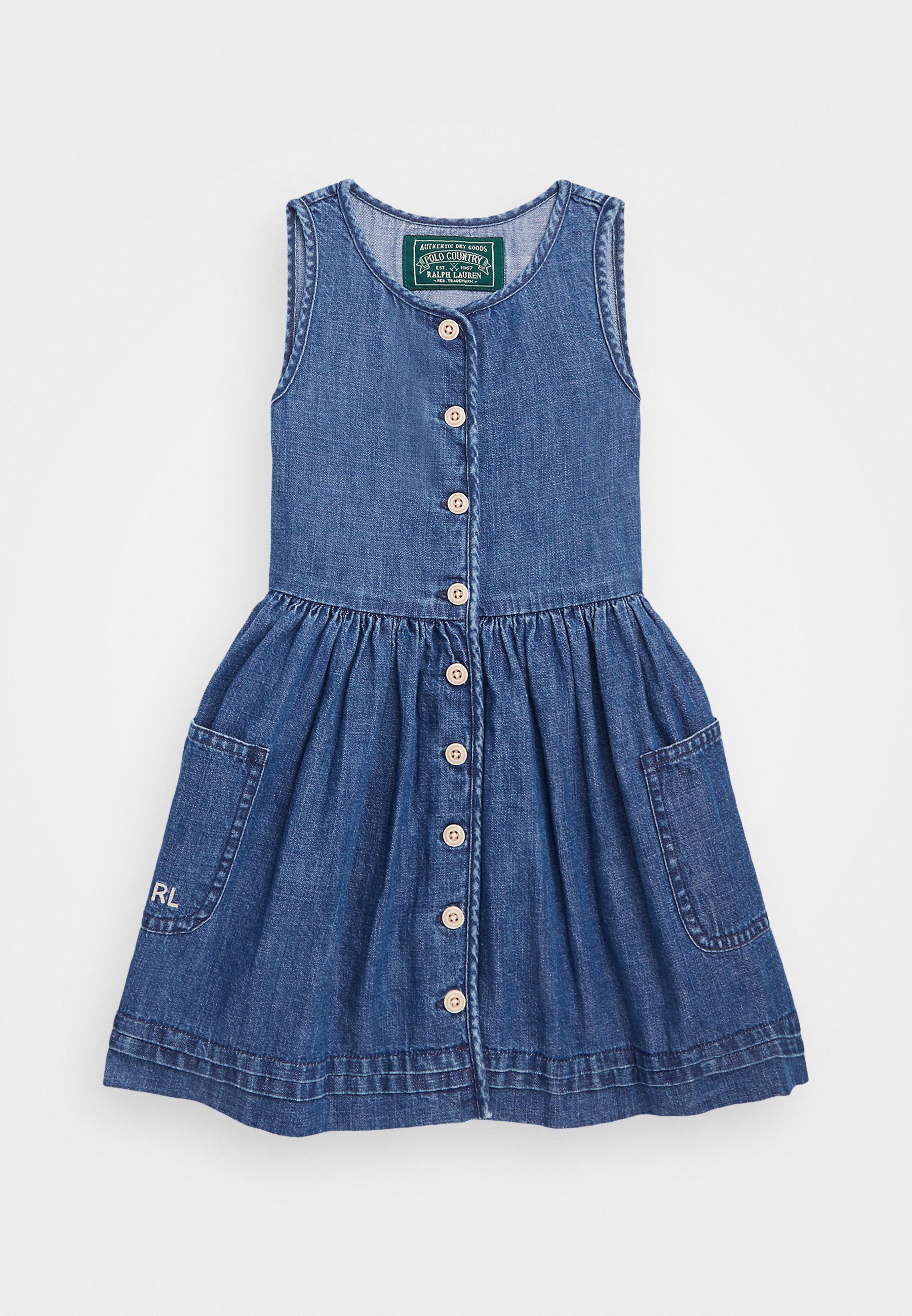 Polo Ralph Lauren DAY DRESS - Denim dress - yindi wash/blue
