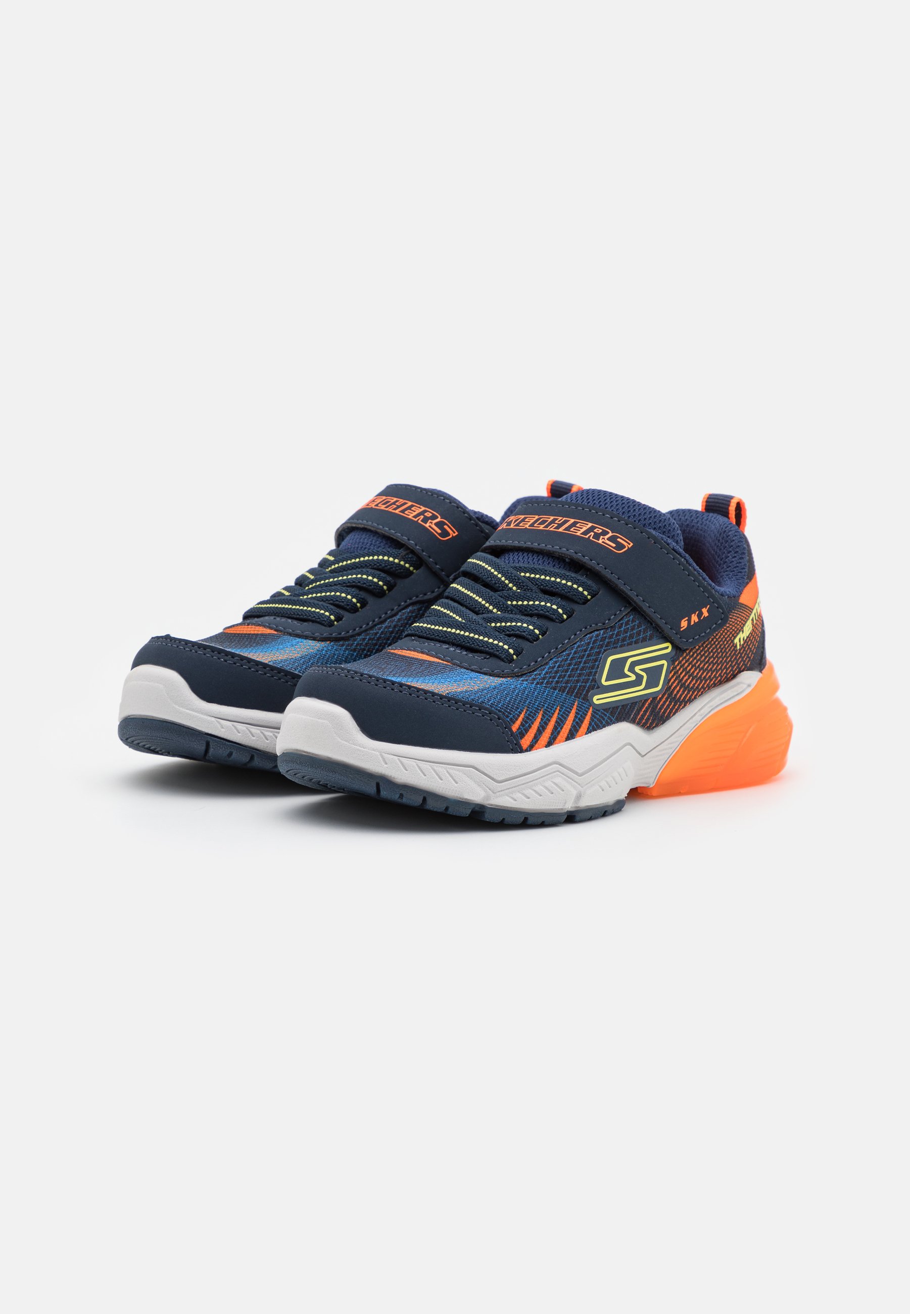 Skechers THERMOFLUX 2.0 - Trainers - navy/blue/orange/lime/dark blue