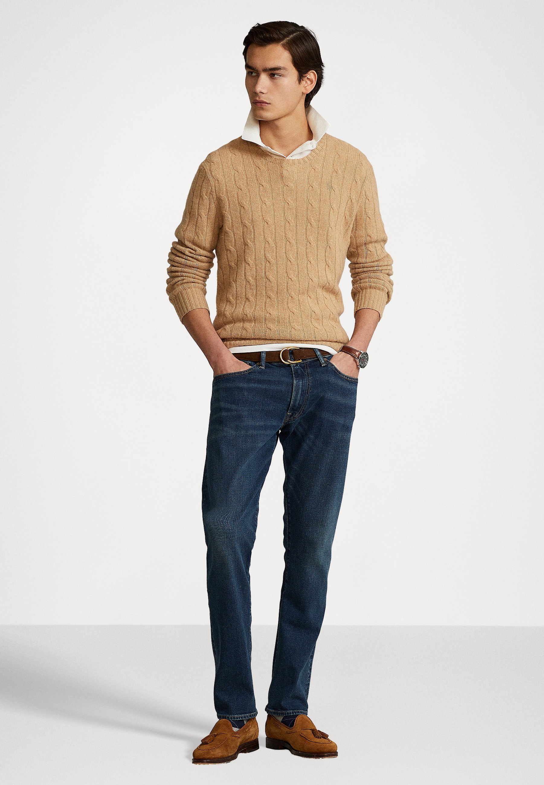 Polo Ralph Lauren SULLIVAN SLIM STRETCH JEANS - Slim fit jeans - davies/dark-blue denim