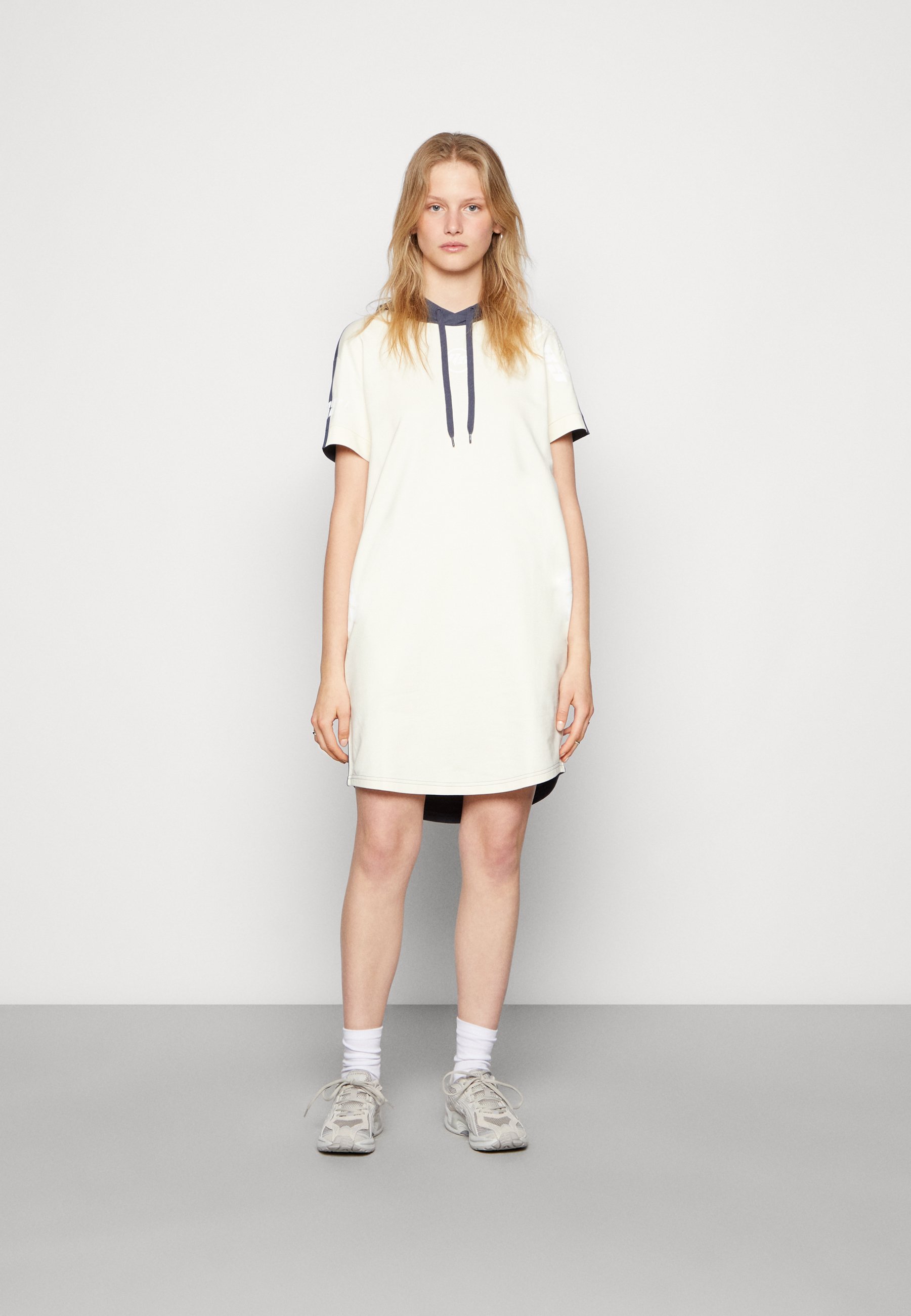 G-Star SOBIRU DRESS  - Day dress - fantem blue/papyrus/beige