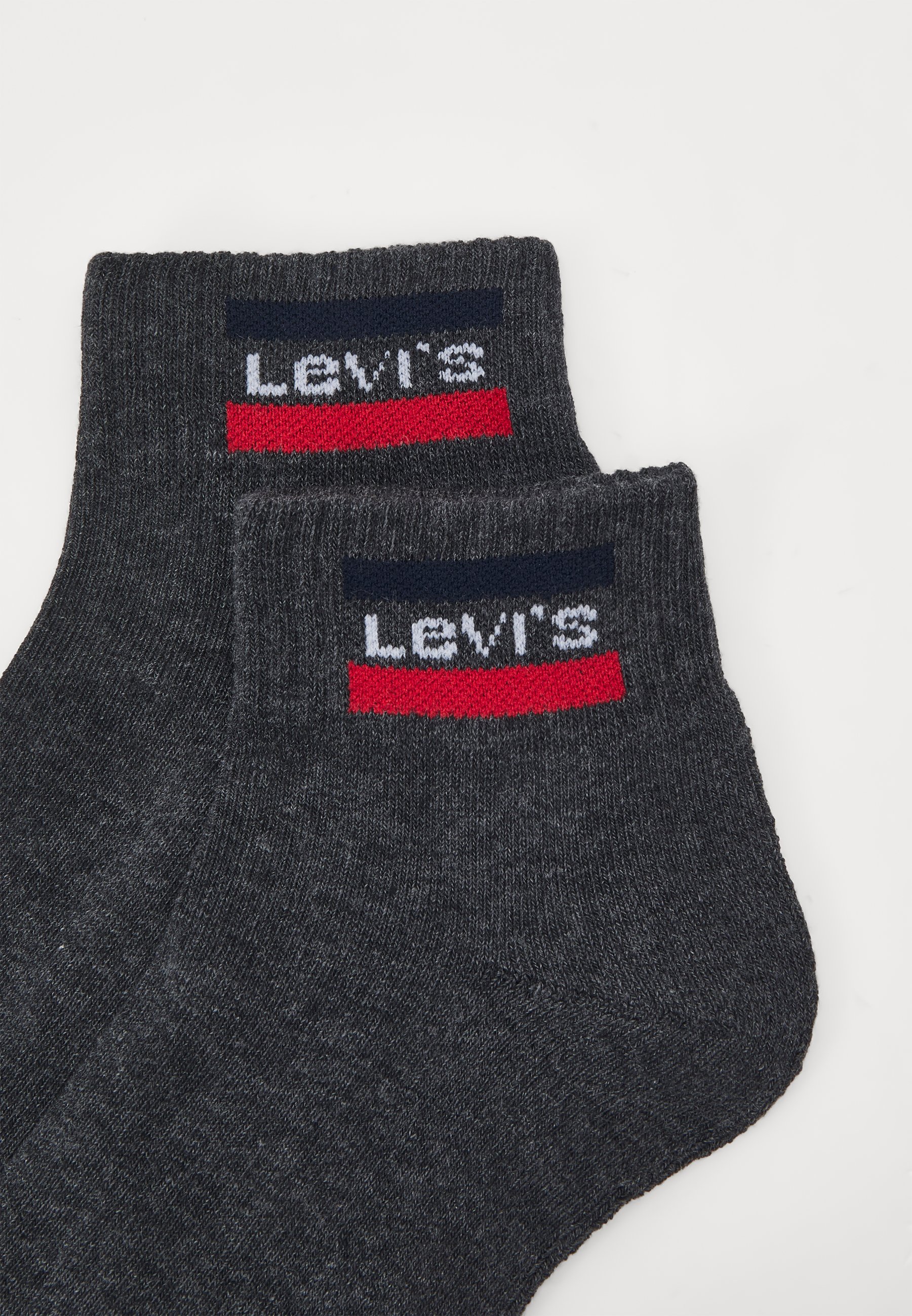 Levi's® LEVIS MID CUT ECOM 6 PACK - Socks - mid grey/black/grey
