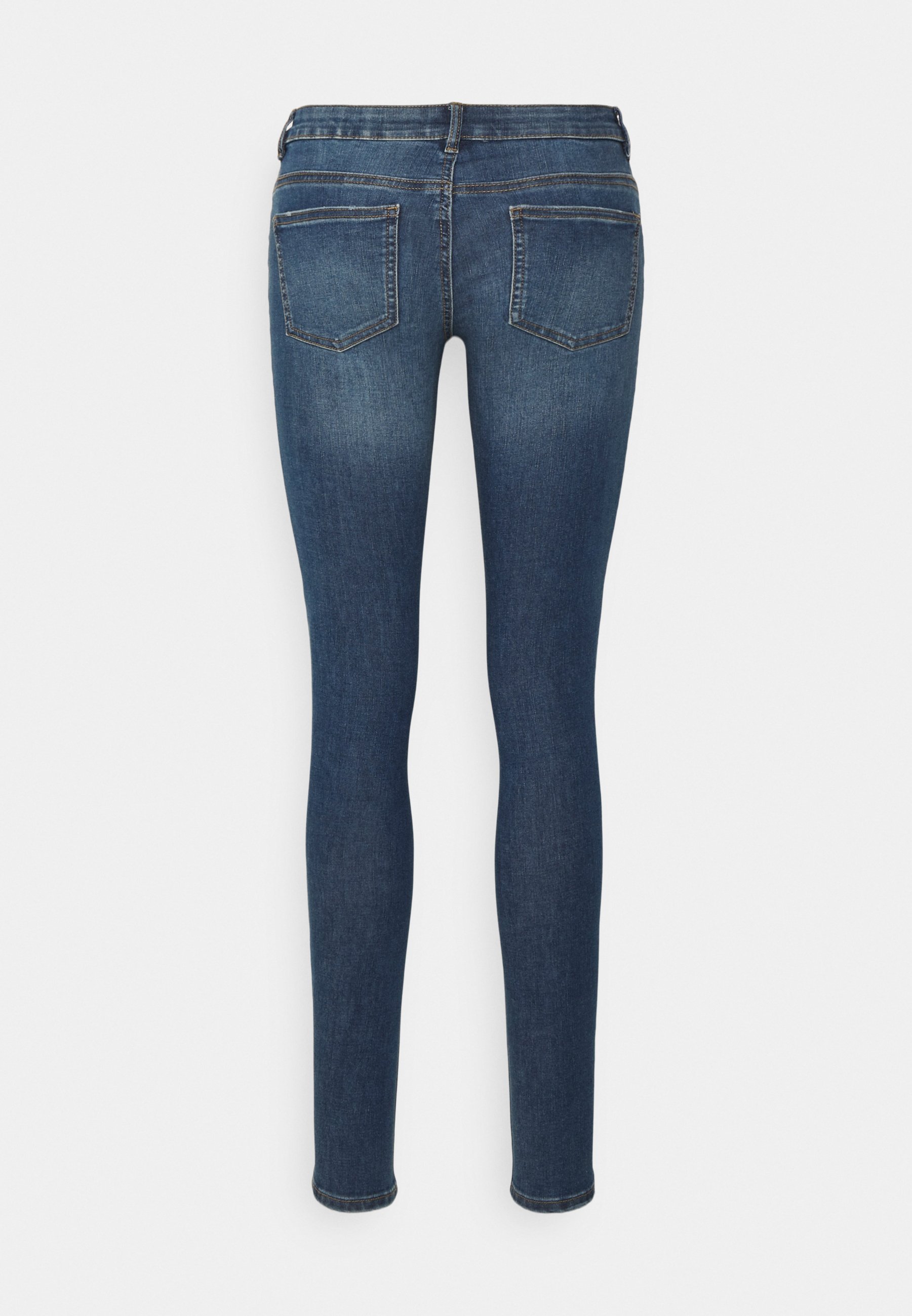 ONLY ONLCORAL LIFE BOX - Jeans Skinny Fit - dark blue denim/dark-blue denim