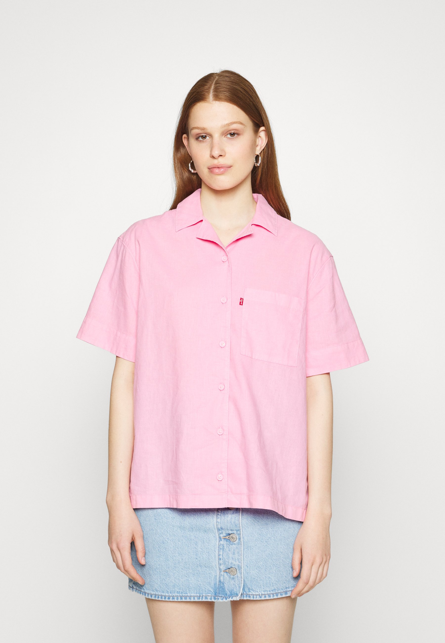 Levi's® ARI RESORT - Button-down blouse - pink