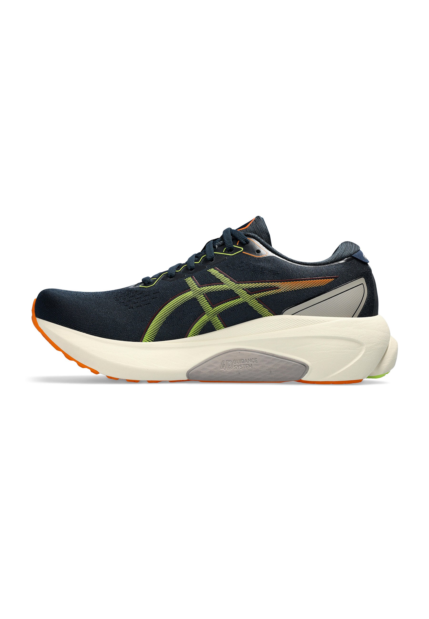 ASICS GEL-KAYANO 30 - Stabilty running shoes - french blue/neon lime/blue