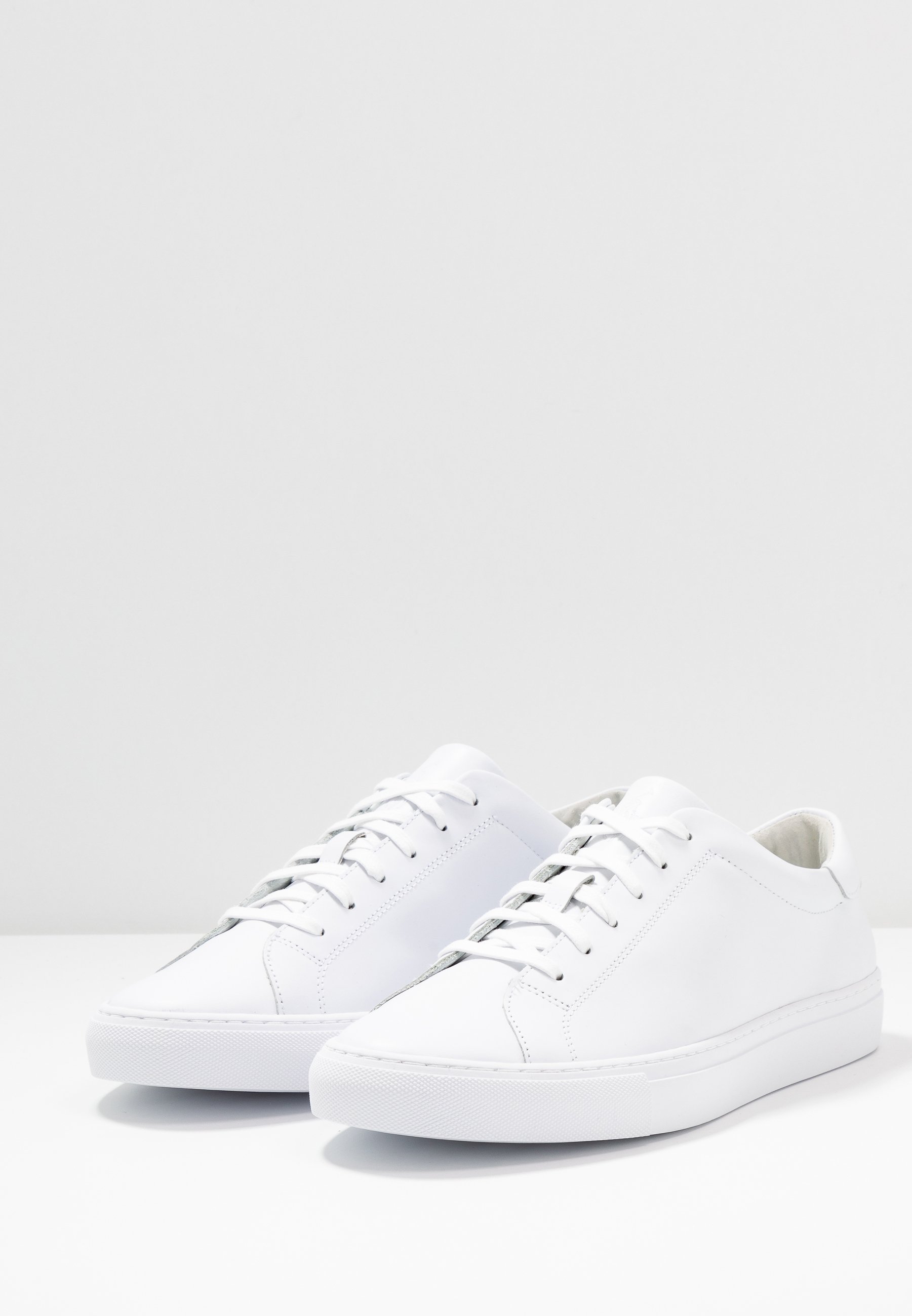 Polo Ralph Lauren JERMAIN LEATHER SNEAKER - Trainers - white