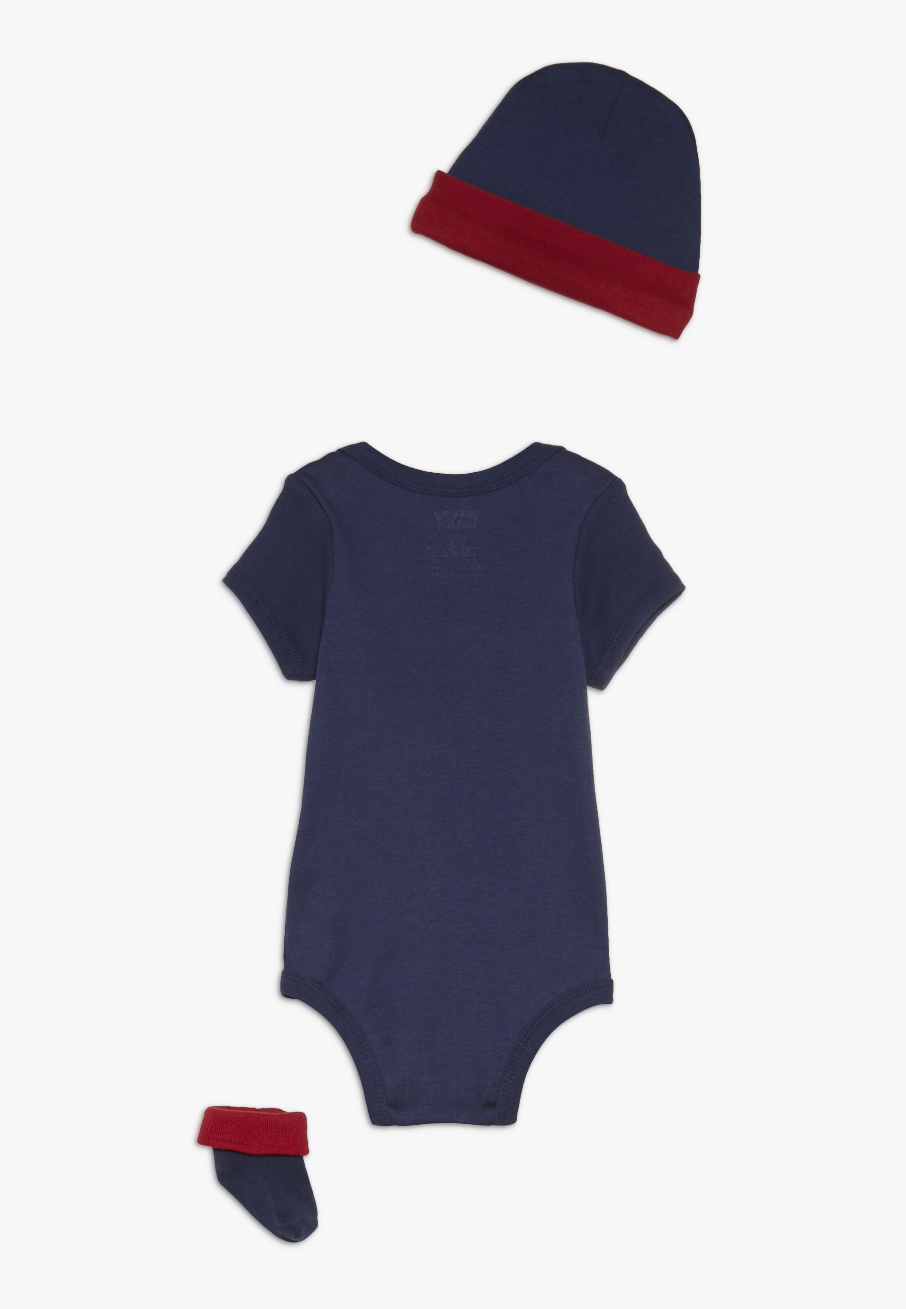 Levi's® CLASSIC BATWING INFANT BOOTIE BOXED SET - Beanie - dark blue