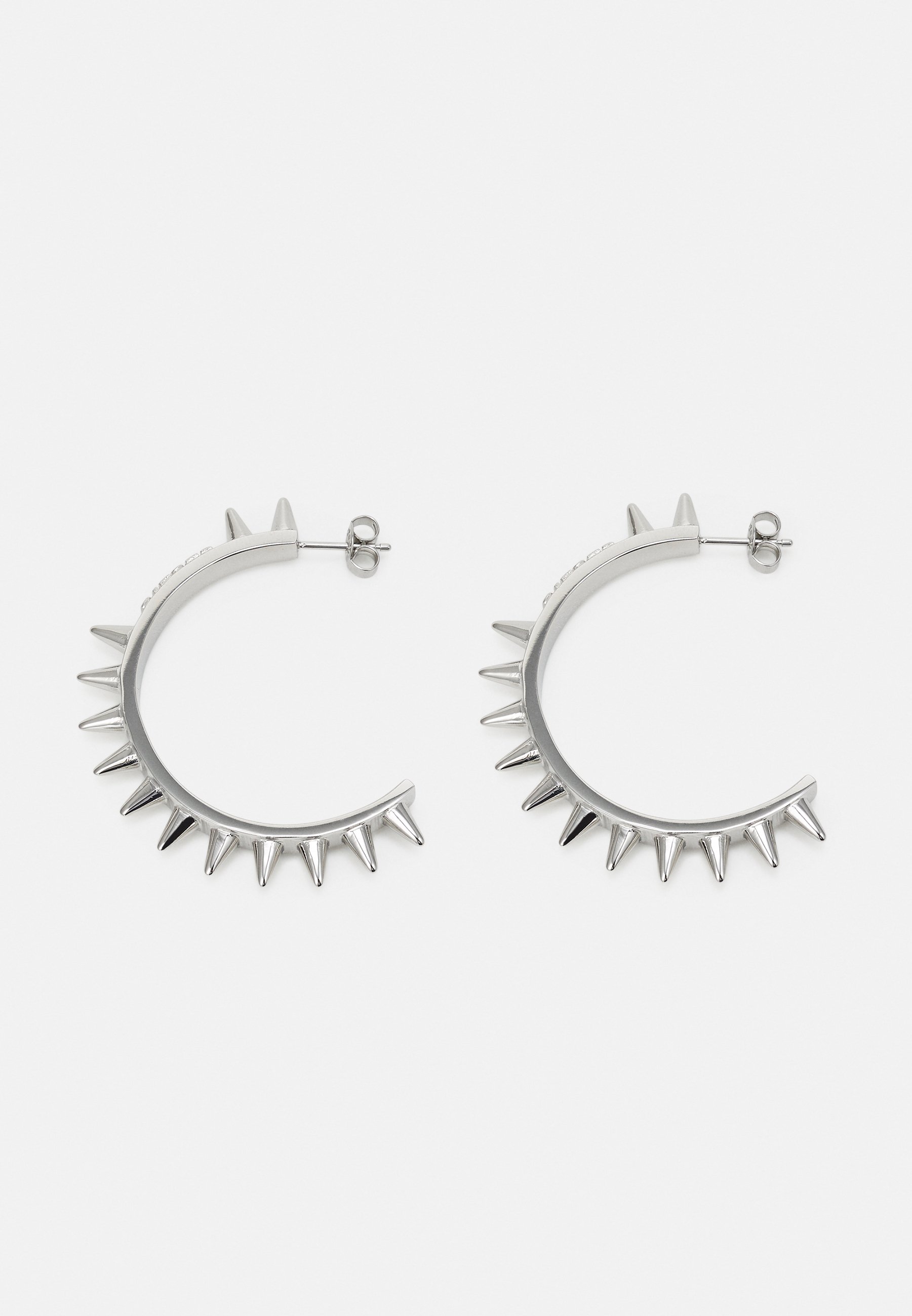Diesel DIESEL STEEL STAINLESS STEEL EARRING SILVER - Earrings - silver-coloured