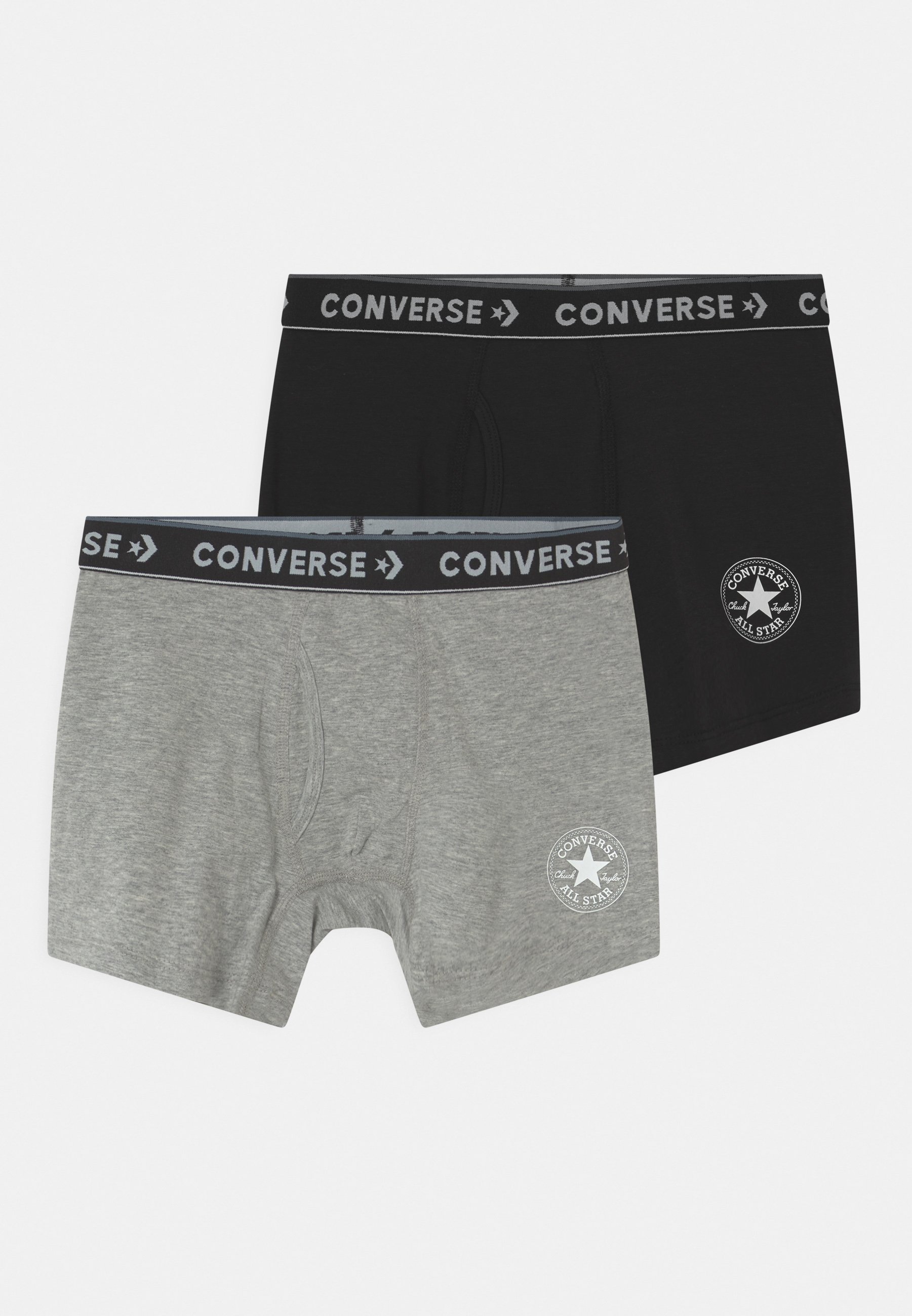 Converse CHUCK CORE 2 PACK - Pants - black/mottled grey