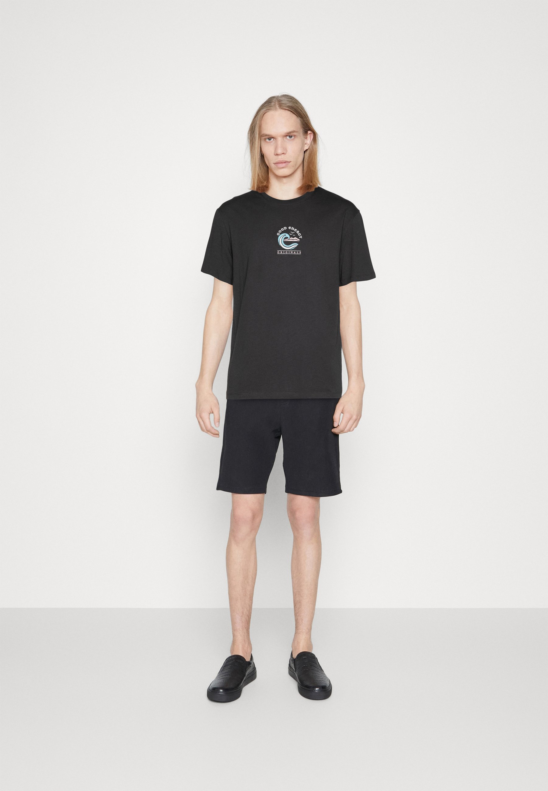 Jack &Jones JORHAWAII - Print T-shirt - asphalt/black