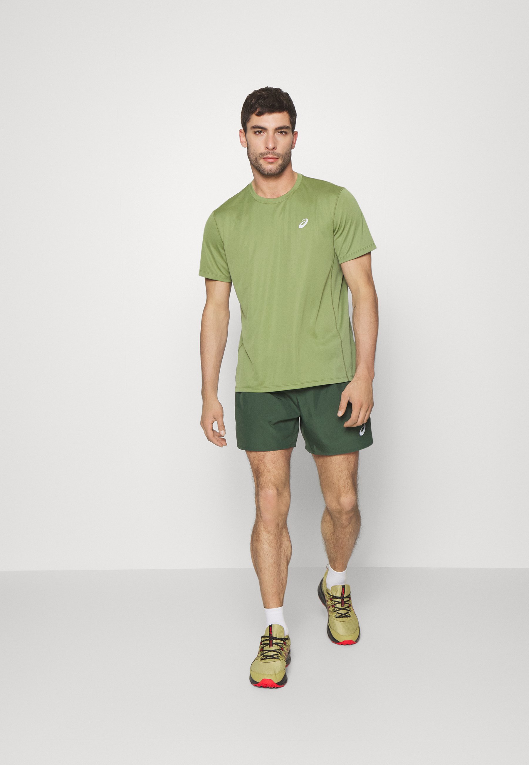 ASICS KATAKANA - Sports T-shirt - cactus/khaki