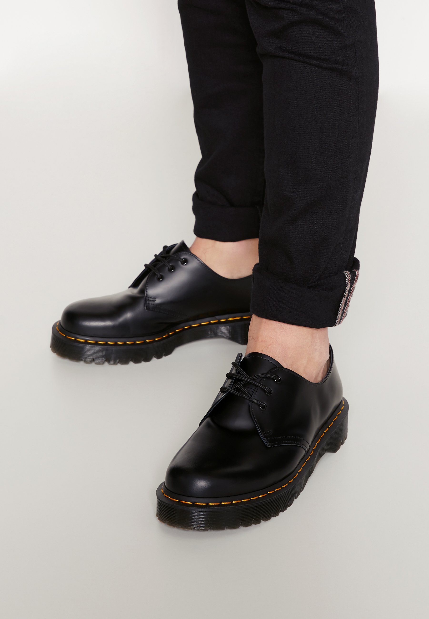 Dr. Martens 1461 BEX UNISEX - Casual lace-ups - black smooth/black
