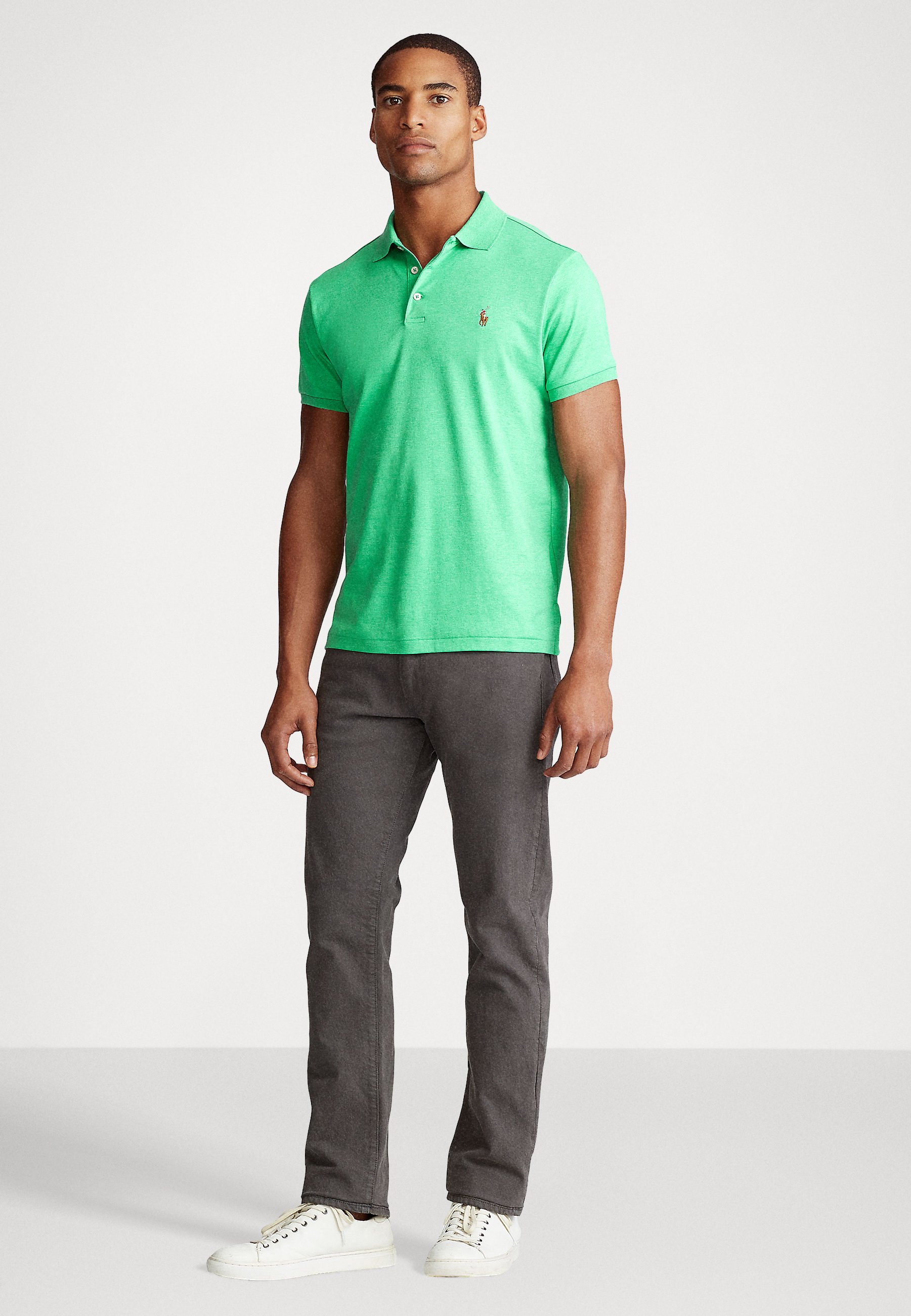 Polo Ralph Lauren SHORT SLEEVE - Polo shirt - palm green/green