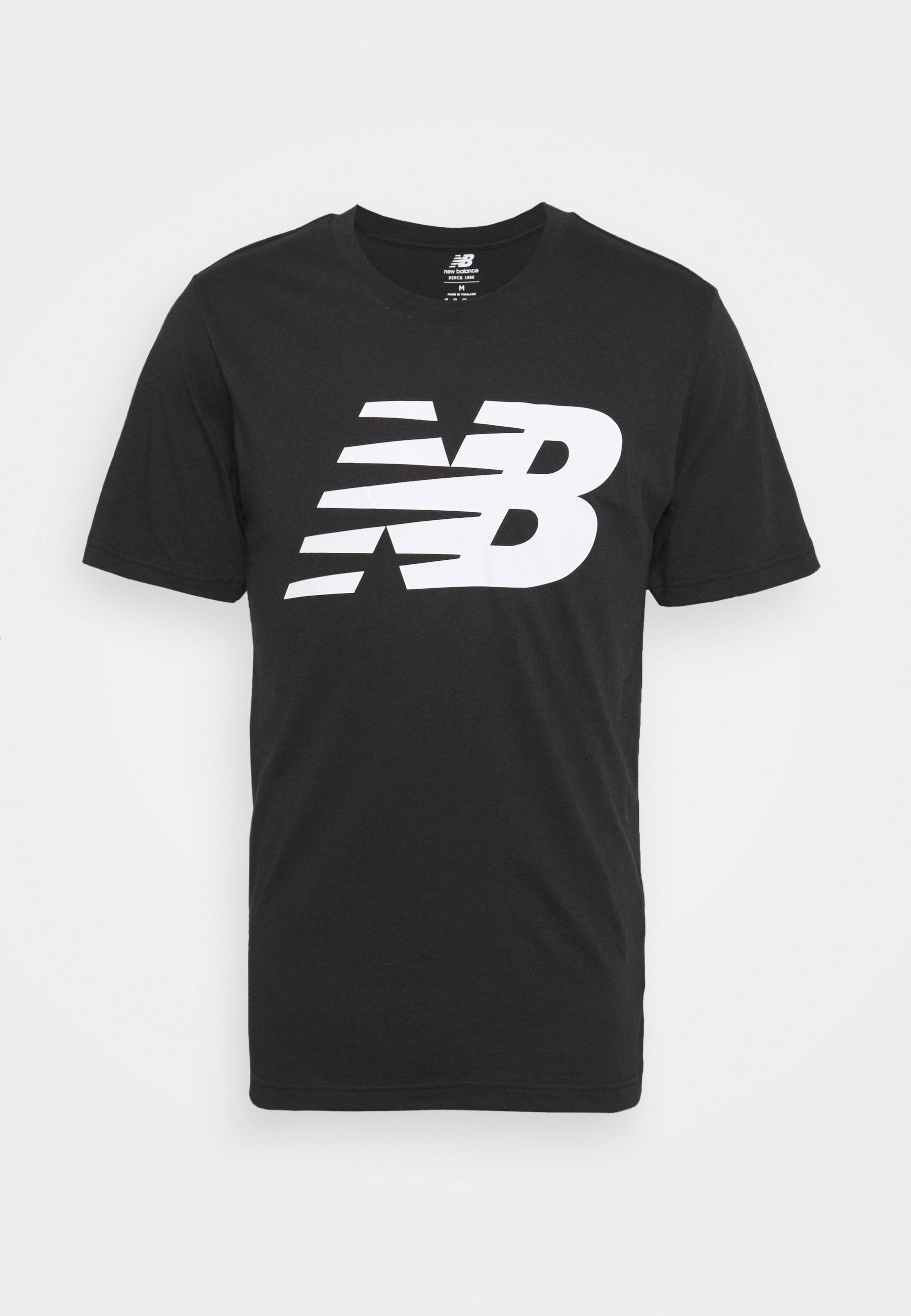NB CLASSIC TEE - Print T-shirt - black