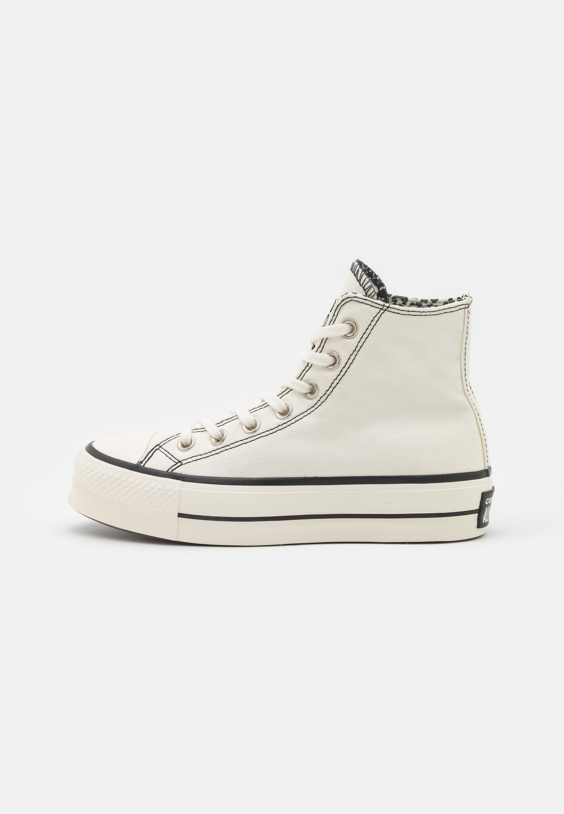 Converse CHUCK TAYLOR ALL STAR LIFT - High-top trainers - egret/black/off-white