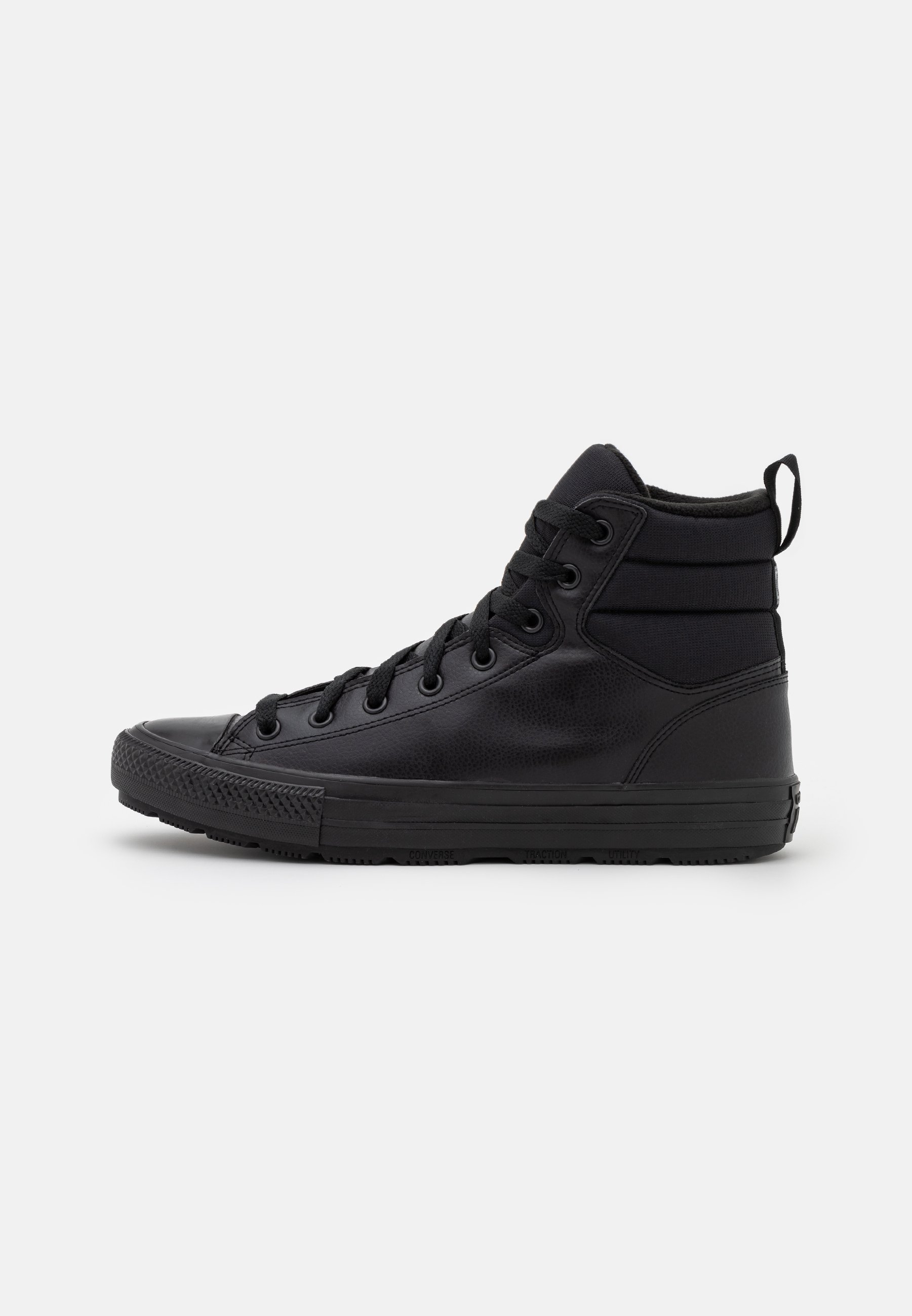 Converse CHUCK TAYLOR ALL STAR BERKSHIRE UNISEX - High-top trainers - black/ash stone/black